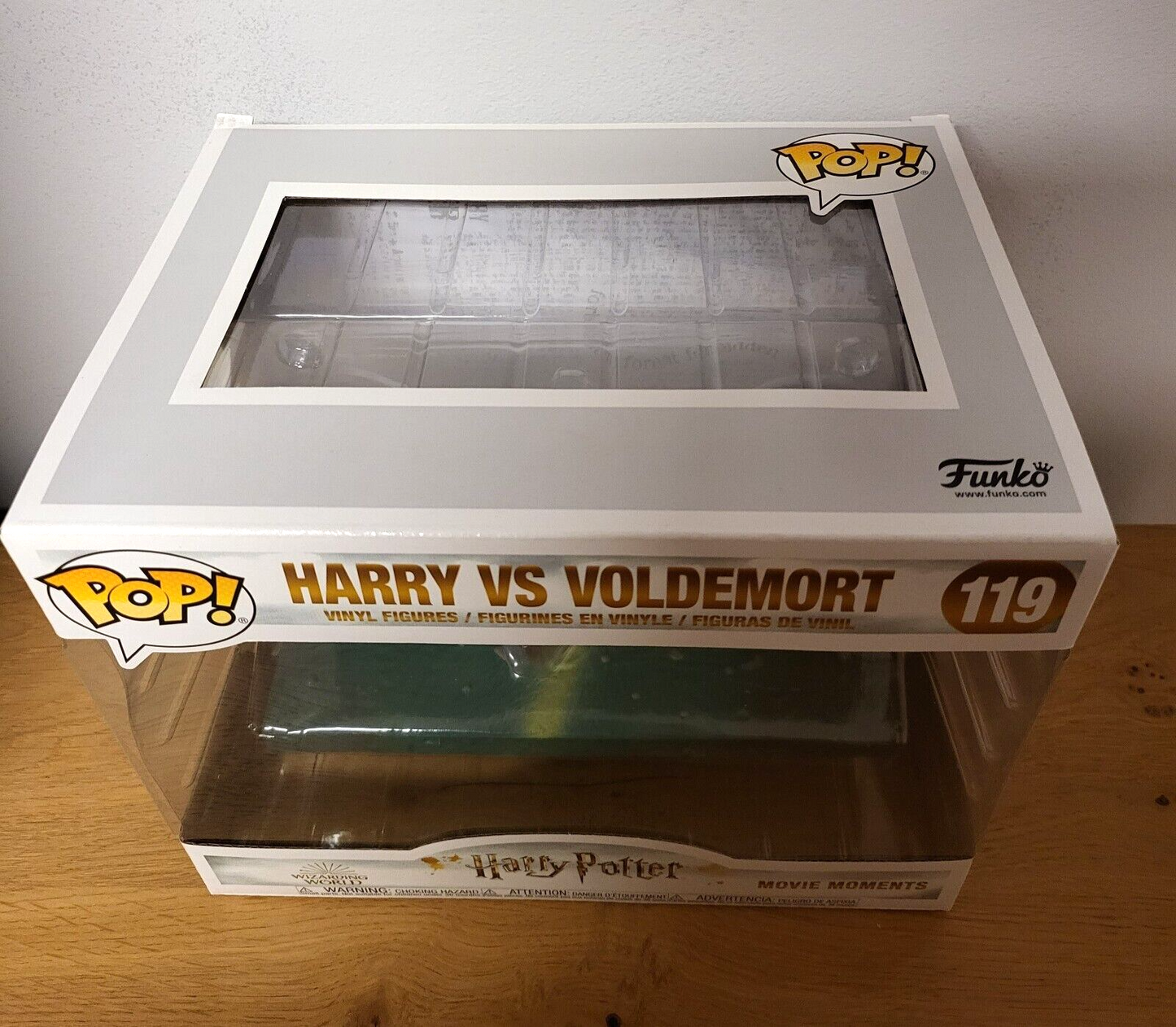 Harry Potter POP Vinyl Figur Harry vs.Voldemort #119 Funko Movie Moments NEU&OVP