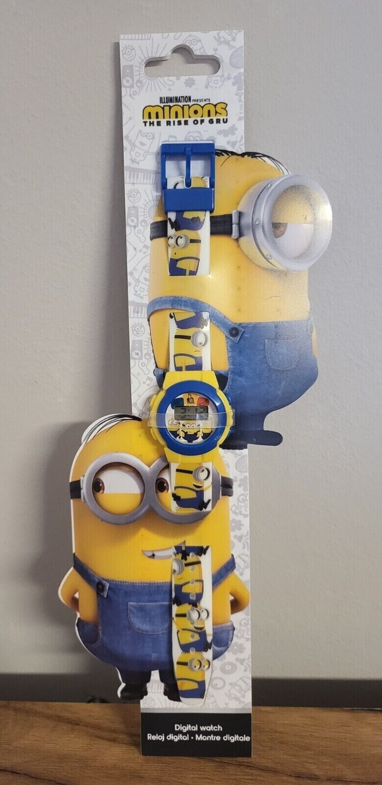 Minions Kinderuhr Armbanduhr Digital Unisex Watch ca. 22 cm