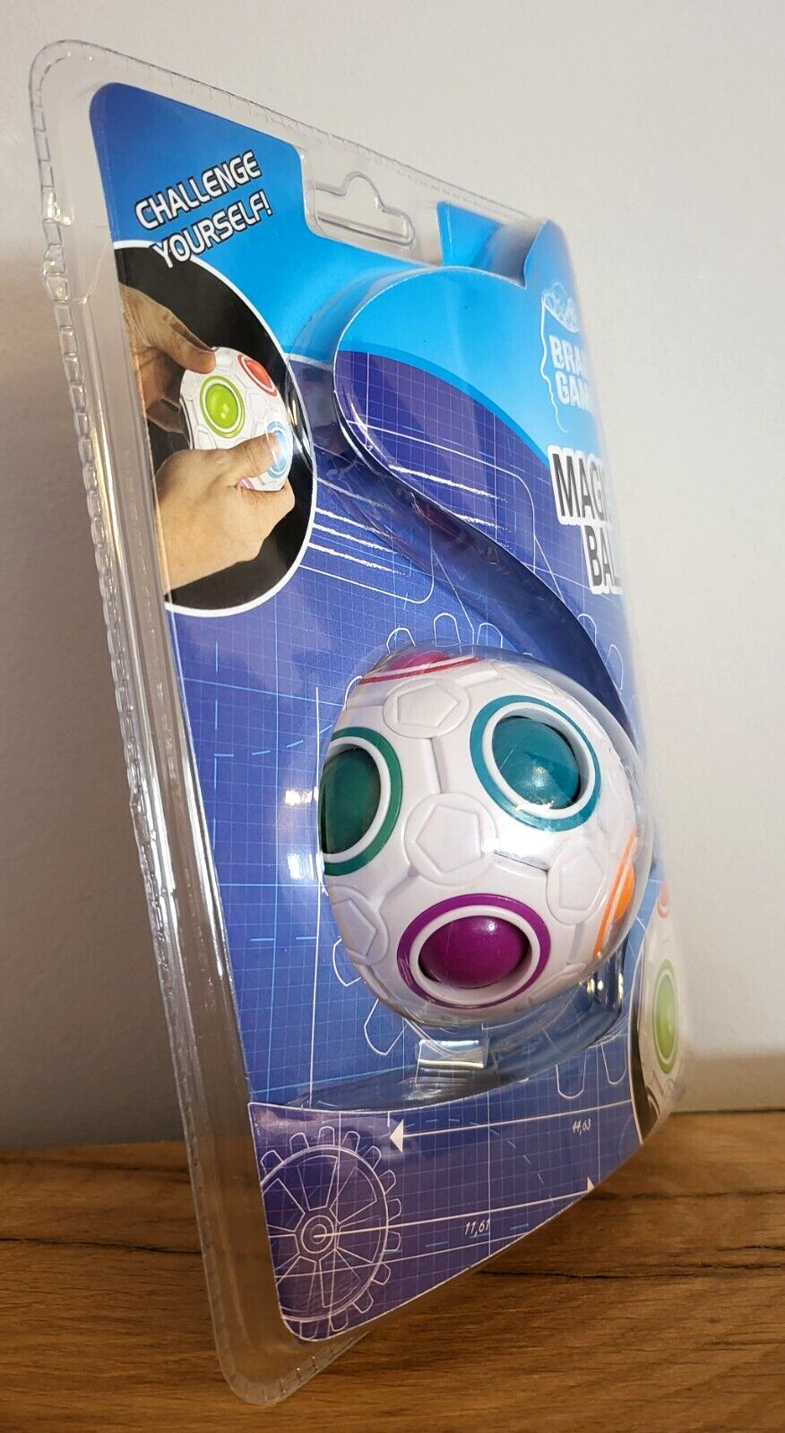 Magic Ball Zauberwürfel Stress Hand Kind Rainbow Spielzeug Fidget Geschenk NEU
