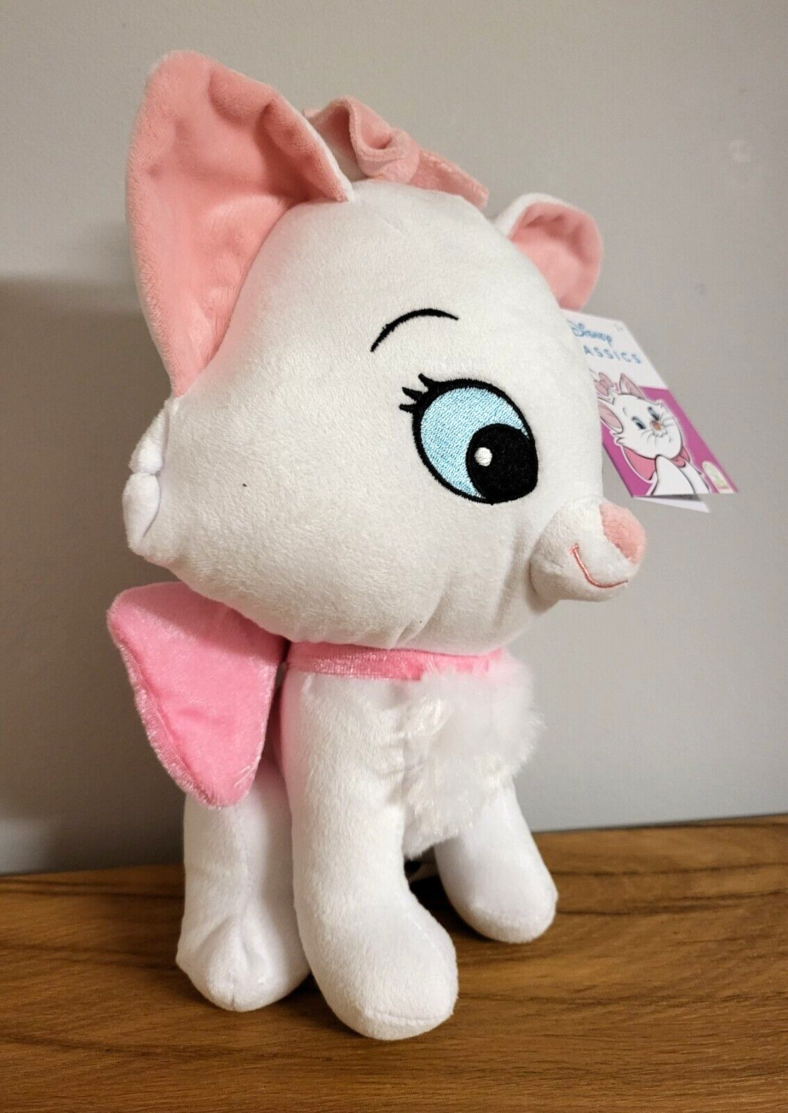 Disney Plüschtier Stofftier Marie Aristocats Katze Kuscheltier Figur 28cm mit SOUND/Ton NEU