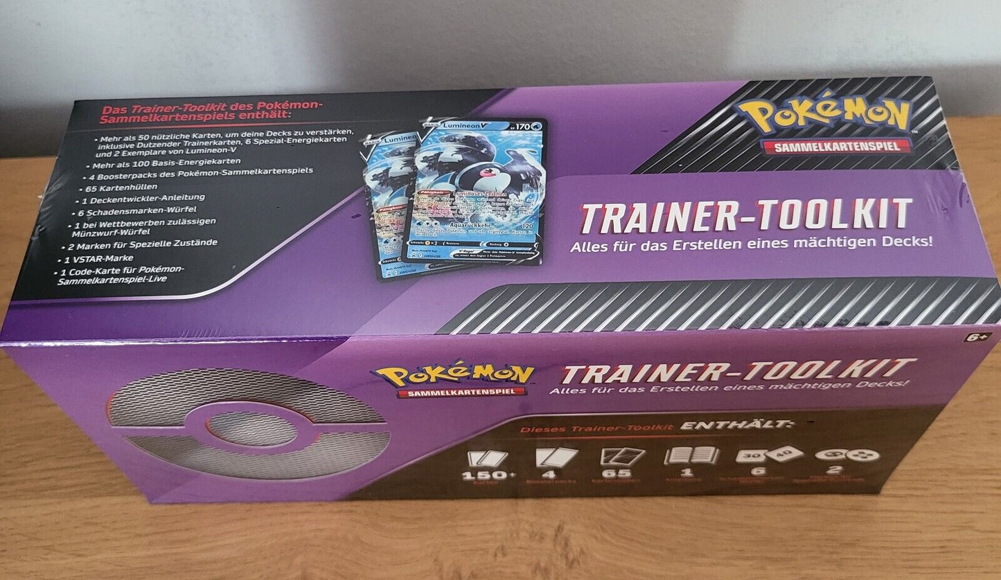 Pokemon Sammelkartenspiel: Trainer Toolkit 2022 (DE) Deck Booster TCG NEU & OVP