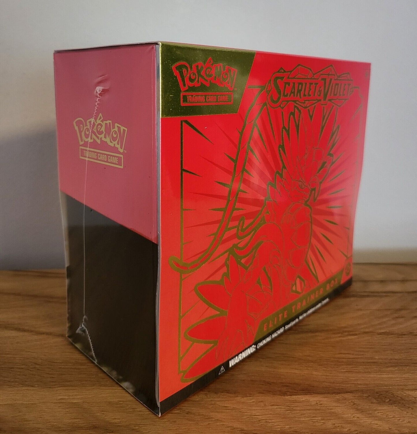 Pokemon Karmesin & Purpur ETB Koraidon Top Trainer Box Booster EN NEU & OVP 2023