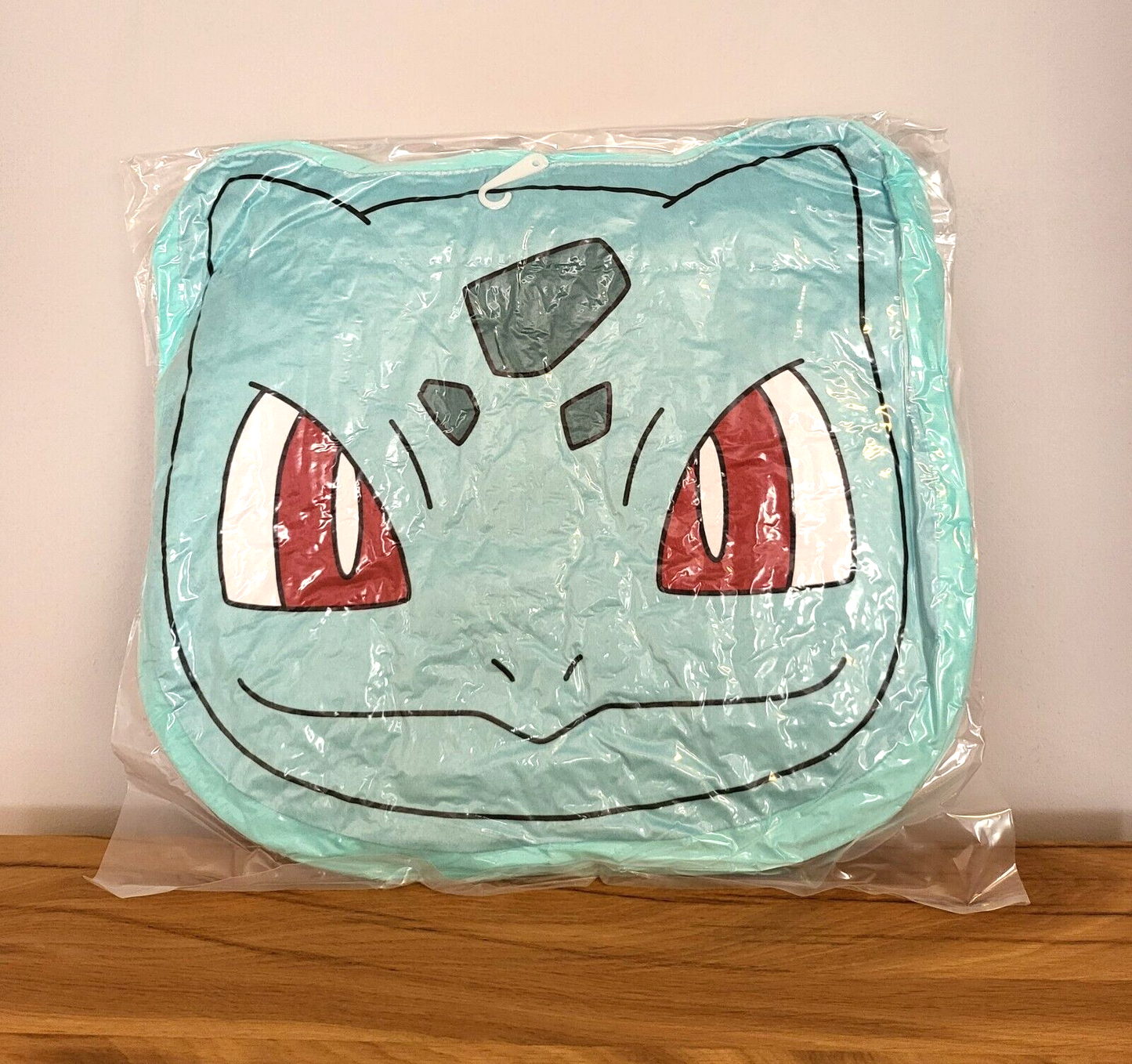 Pokemon Plüsch Bisasam 3D Kissen Starter Spielzeug Kinder Deko 40cm Pikachu NEU