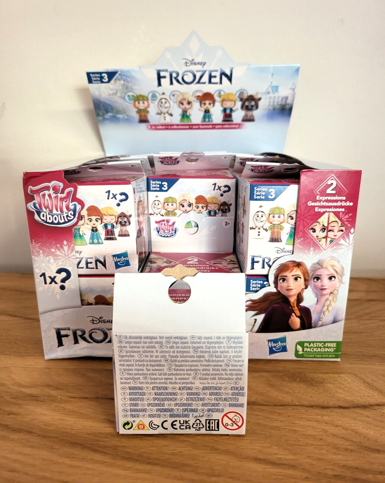Disney Frozen Twirl About Figur Kinder Blindbag Sammelfigur Elsa Anna Olaf NEU