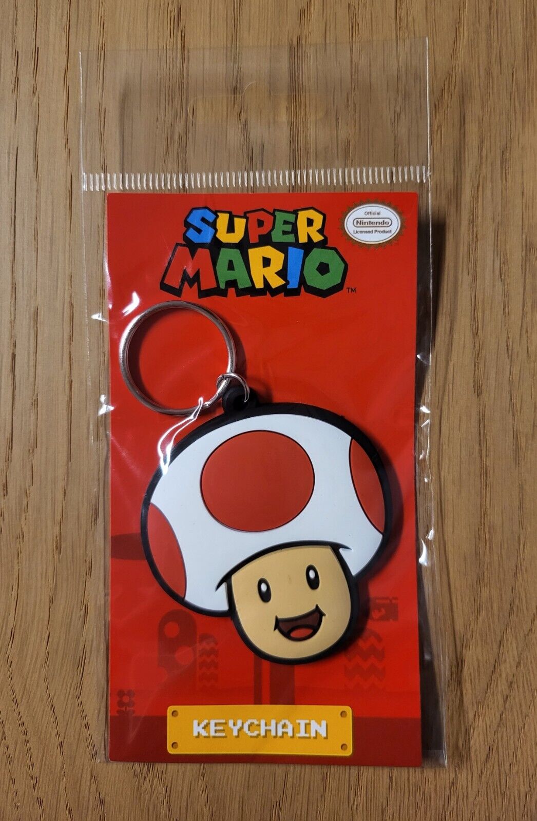 Schlüsselanhänger Super Mario Spiel Bowser Peach Yoshi Toad Geschenk Kinder 6Fach sortiert NEU & OVP