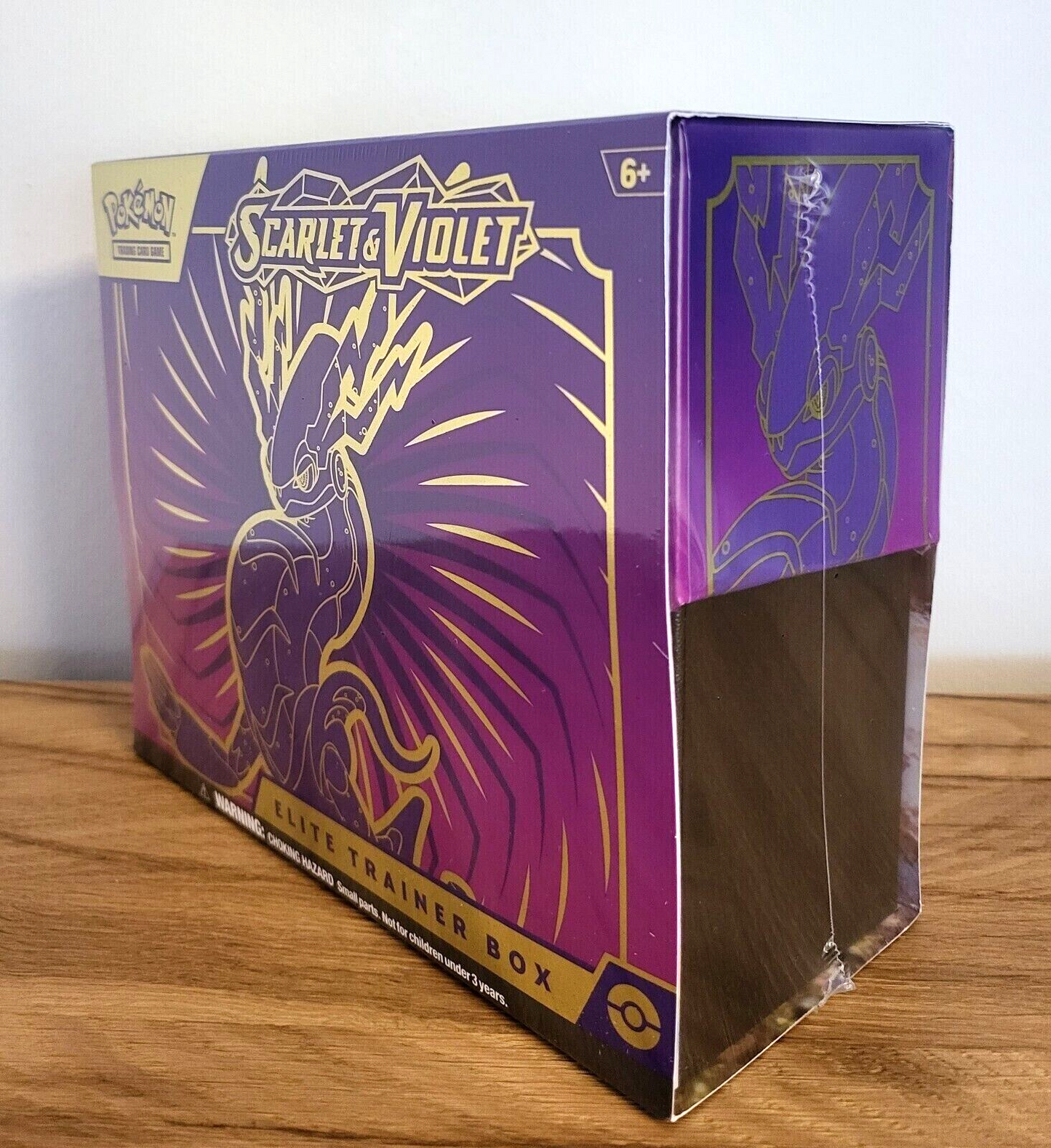 Pokemon Karmesin & Purpur ETB Miraidon Top Trainer Box Booster EN NEU & OVP 2023