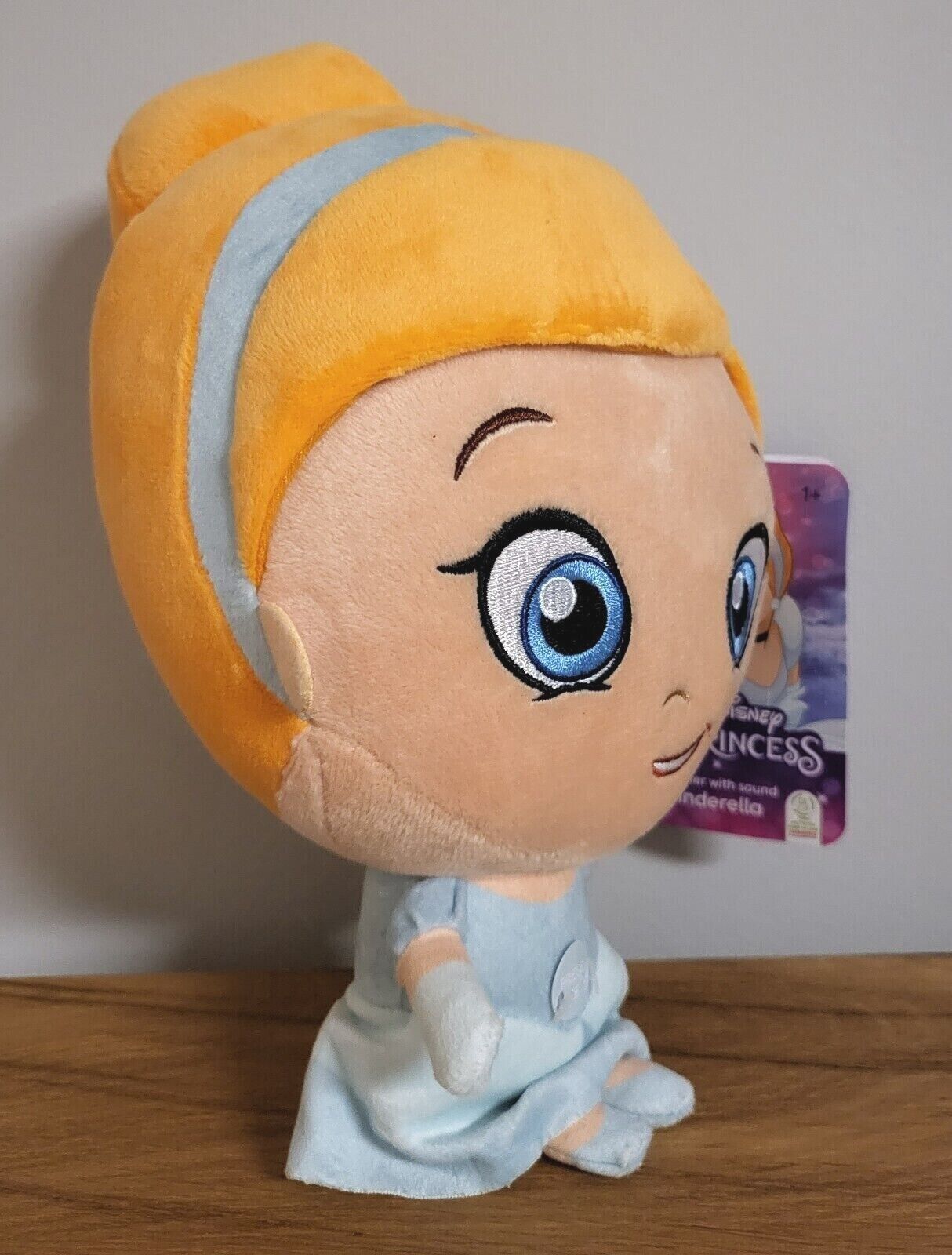 Disney Plüsch Stofftier Prinzessin Ariel/ Cinderella/ Aurora /Schneewittchen SOUND ca.25 cm