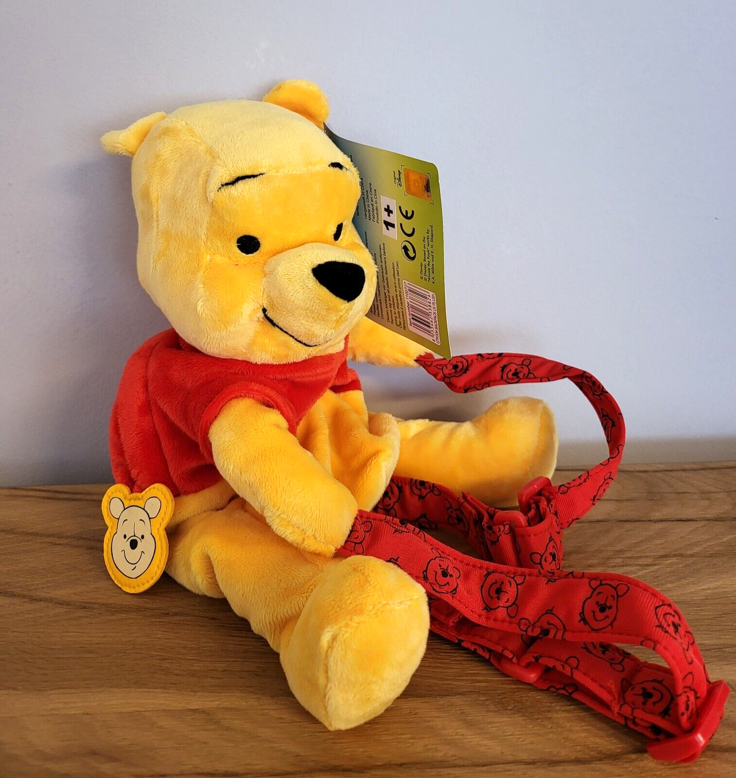 Plüschtier Winnie Puuh Pooh Disney Rucksack Spielzeug Stoff-Kuscheltier 38cm NEU