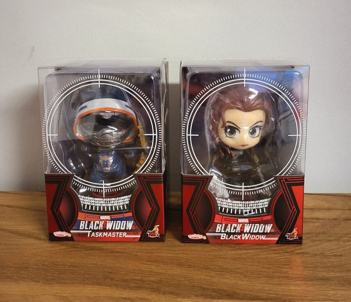 Black Widow Figur Cosbaby Minifigur Black Widow / Taskmaster ca. 10 cm