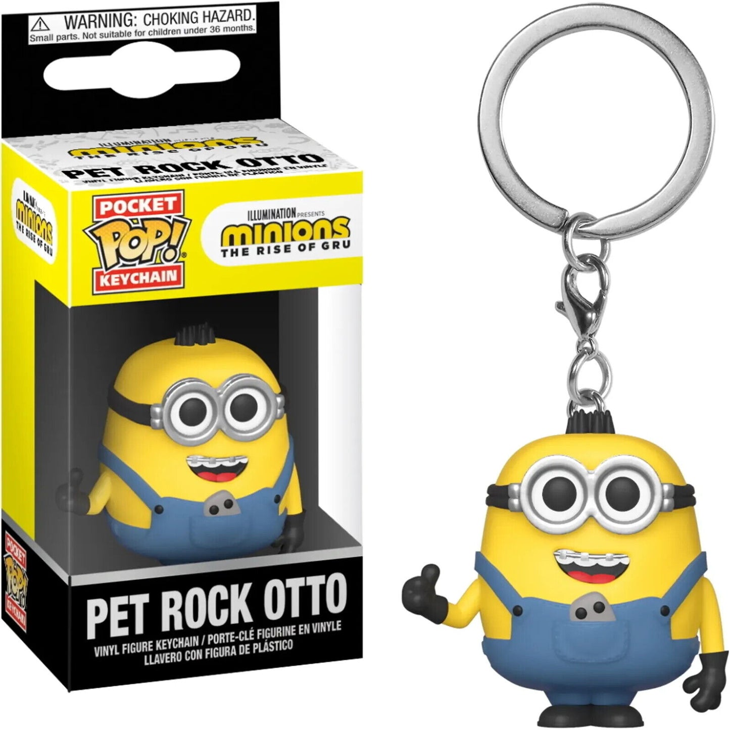 POP! Minions Schlüsselanhänger Ich-Einfach unverbesserlich Keychain 4 fach sortiert NEU & OVP