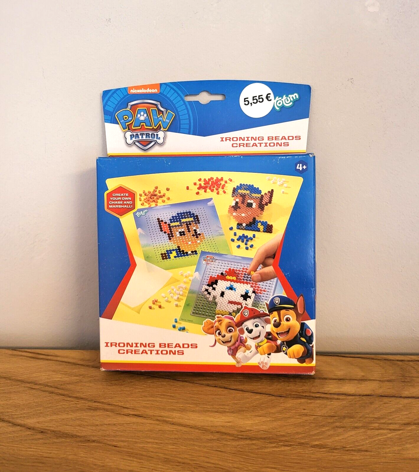 Paw Patrol Spin Master Bügelperlen Kinder Geschenk Basteln Set Spiel Chase NEU