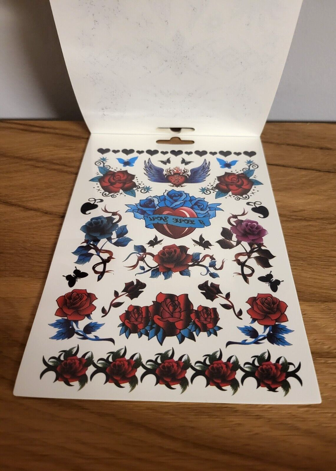 Tattoo Stickerbuch Kinder Spielzeug Sticker 280St. 6fach sortiert ca.12,5x18,5cm
