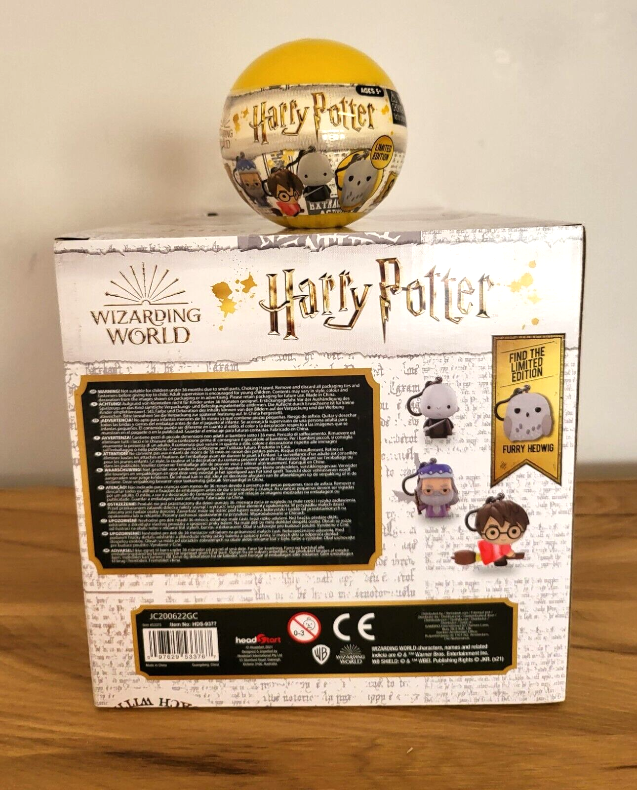 Harry Potter Collectibles Schlüsselanhänger Bagclip Sammelfigur Kapsel Limited Edition