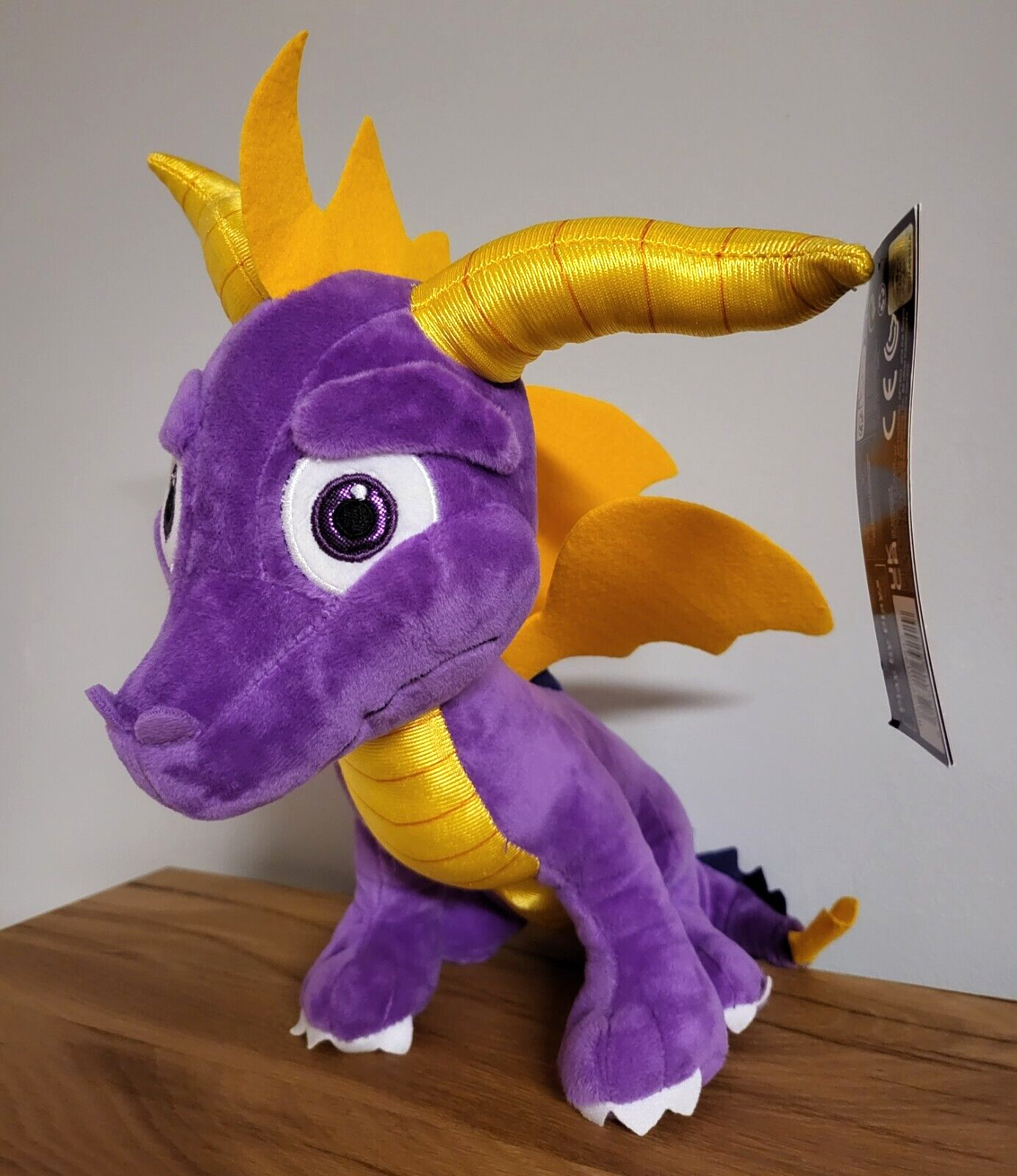 Plüschtier Kuscheltier Spyro der Drache Plüsch Dragon Stofftier ca. 32x30cm NEU