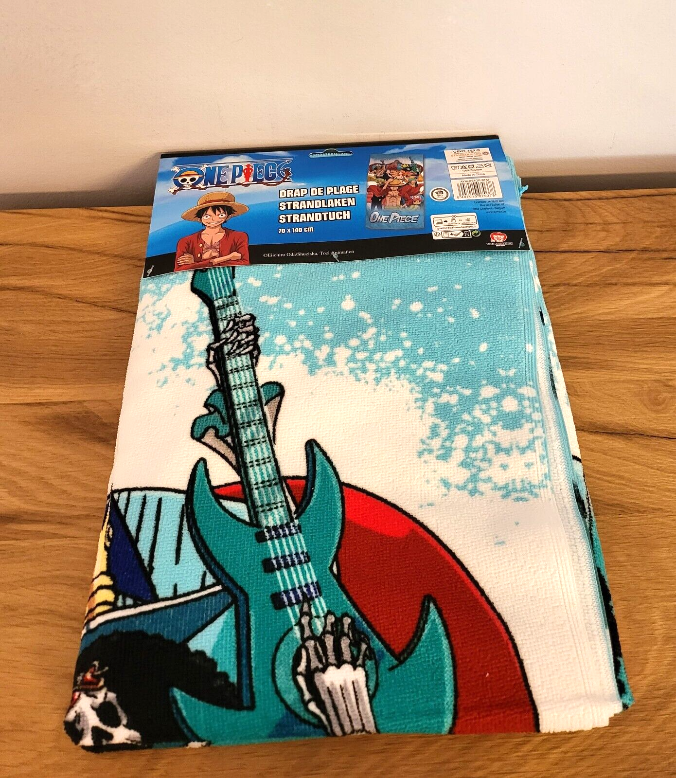 One Piece Badetuch Handtuch Strandtuch XXL Badehandtuch Anime Zoro Luffy Ruffy NEU