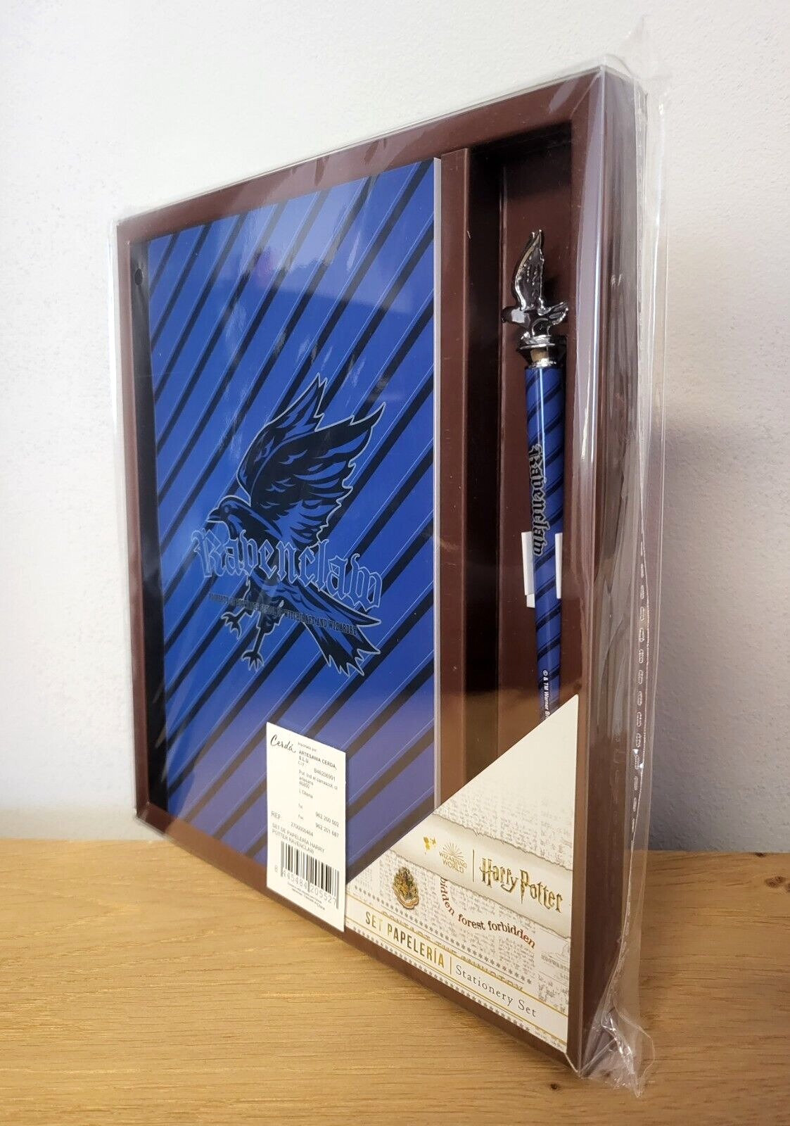 Harry Potter Wizarding World Ravenclaw Notizbuch mit Stift Set Hardcover Notizblock Heft NEU&OVP
