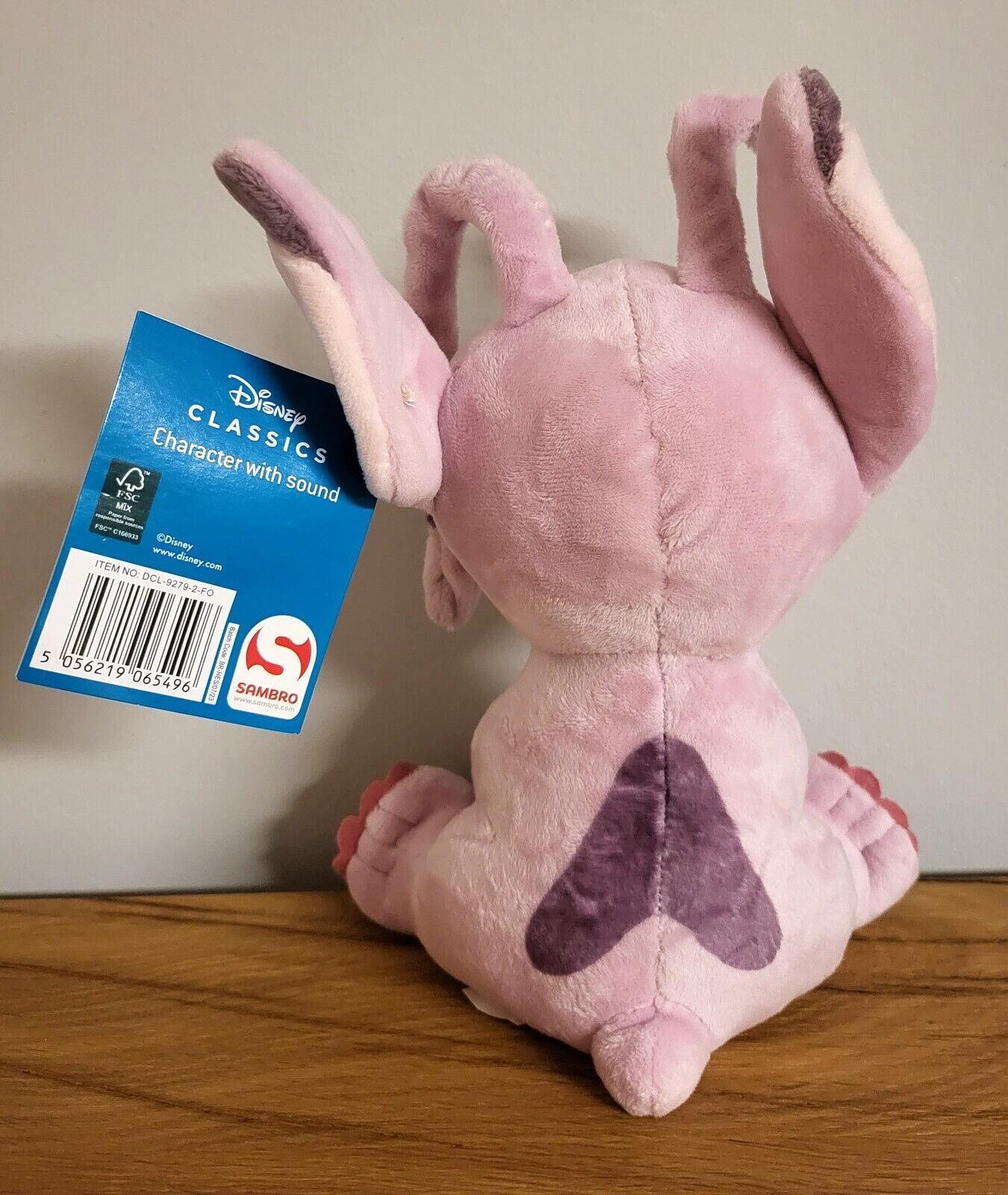 Disney Plüschtier Stofftier Lilo & Stitch Engel Angel Kuscheltier mit SOUND/TON NEU