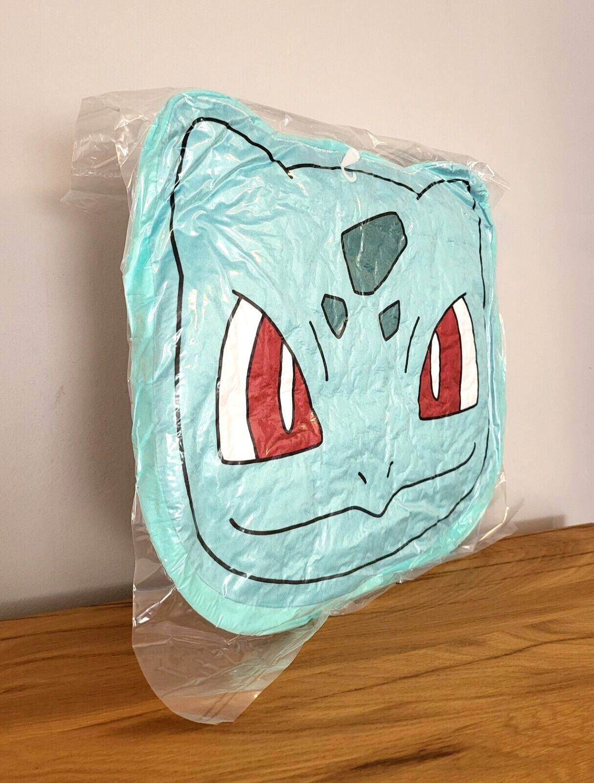 Pokemon Plüsch Bisasam 3D Kissen Starter Spielzeug Kinder Deko 40cm Pikachu NEU