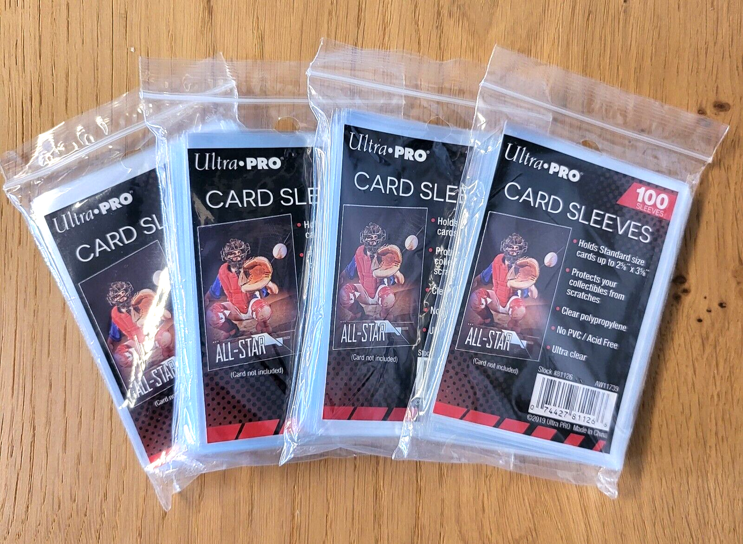 Ultra Pro Kartenhüllen Card Sleeves TCG Pokemon MTG Trading 400 Schutzhüllen NEU