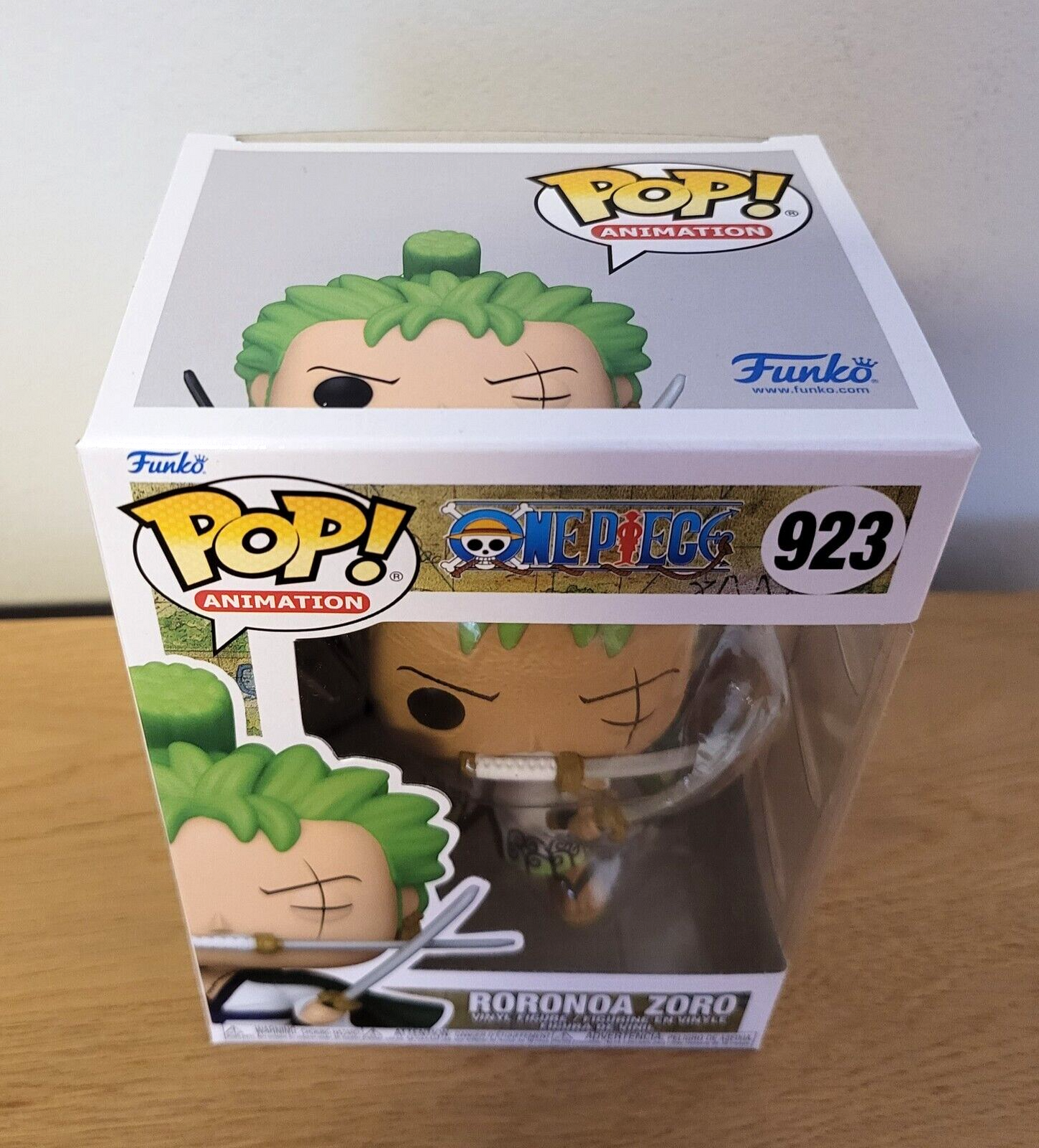 One Piece Zoro POP! Roronoa Zoro Vinyl Figur NEU & OVP # 923 ca. 13cm Funko