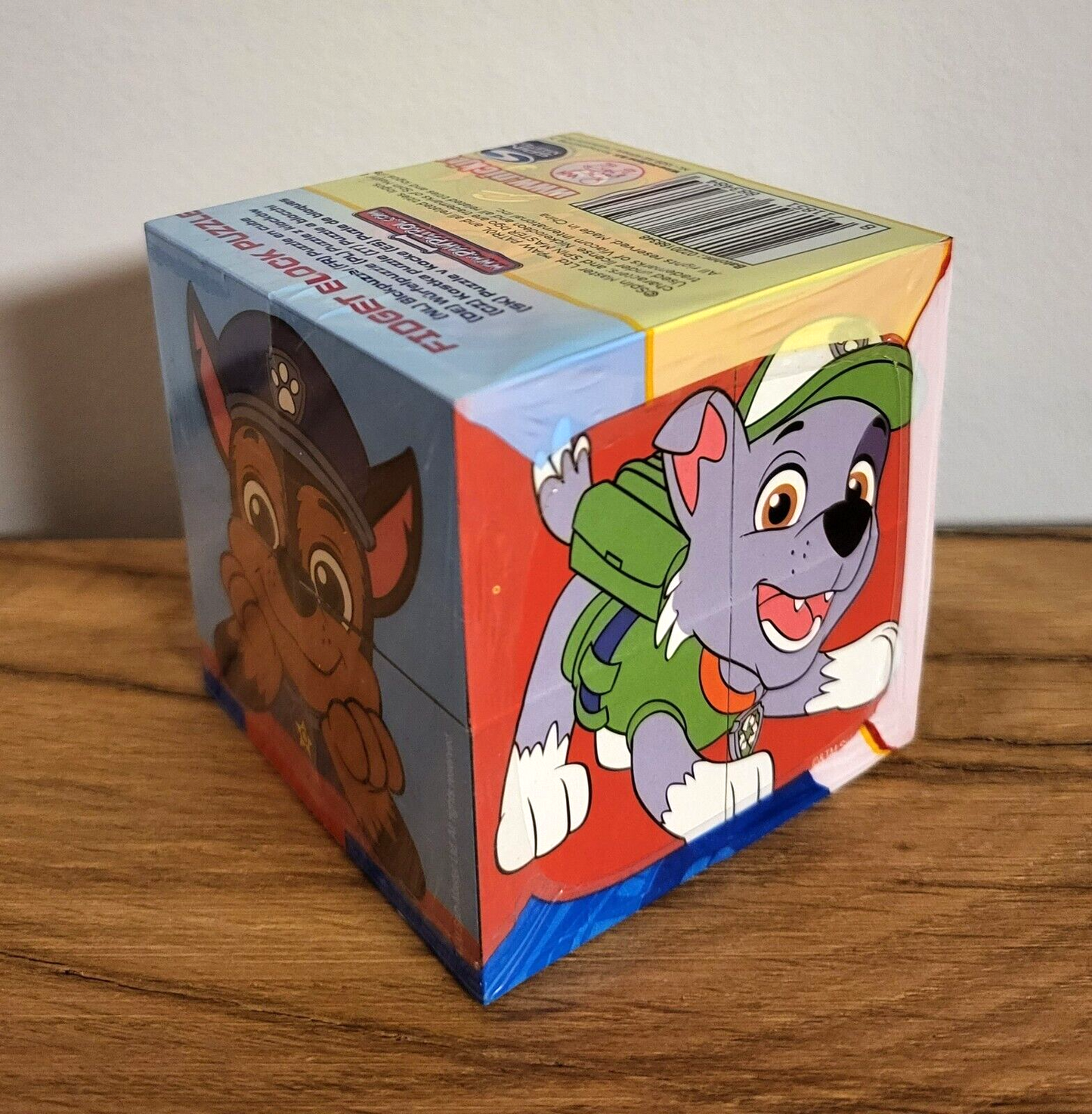 Nickelodeon Paw Patrol Würfelpuzzle 4Teile Fitget Block Puzzle Spielzeug NEU&OVP