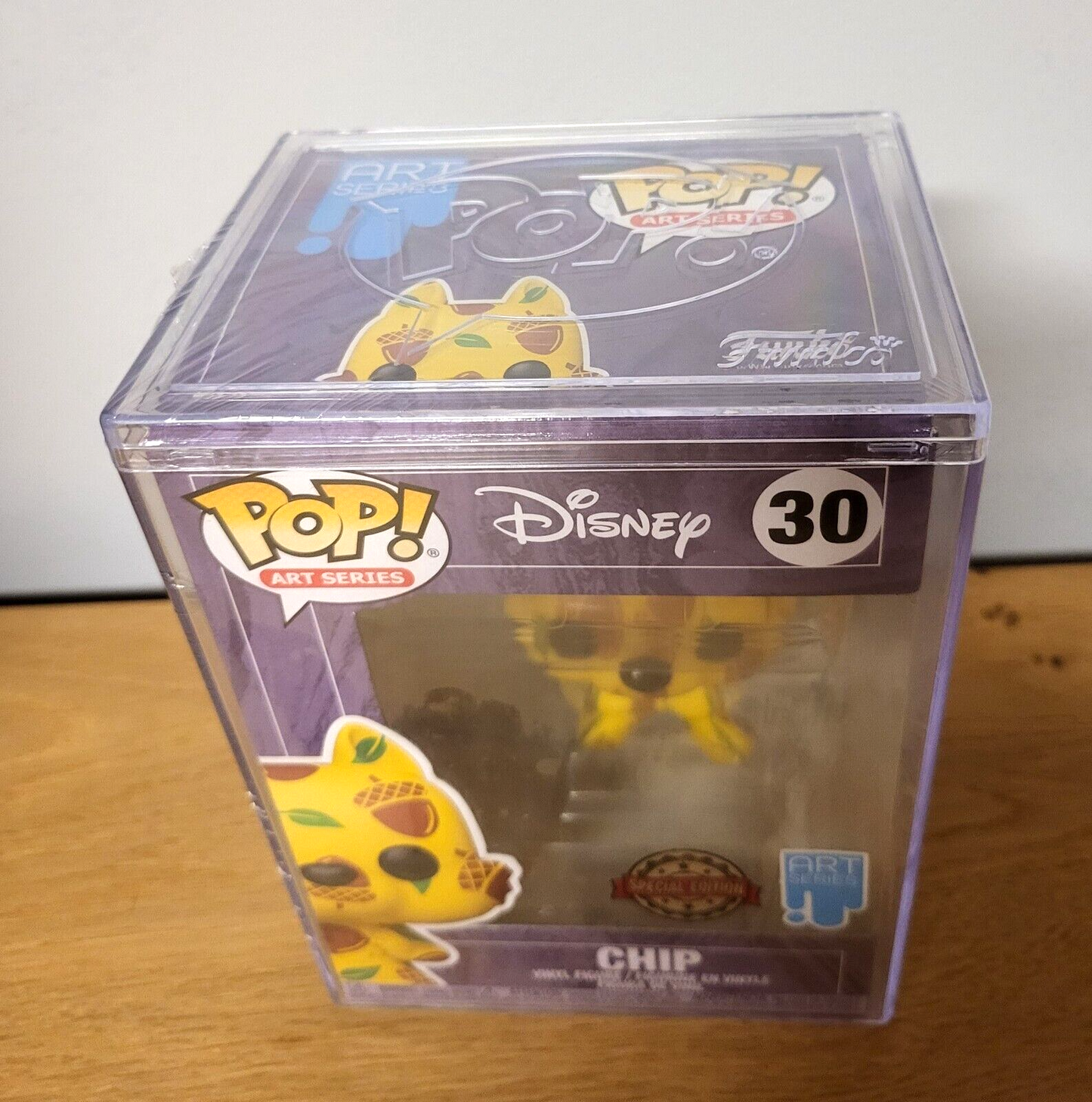 POP! Disney Chip Special Edition/Sonderedition Art Series Funko inkl.Hardcase #30 NEU&OVP