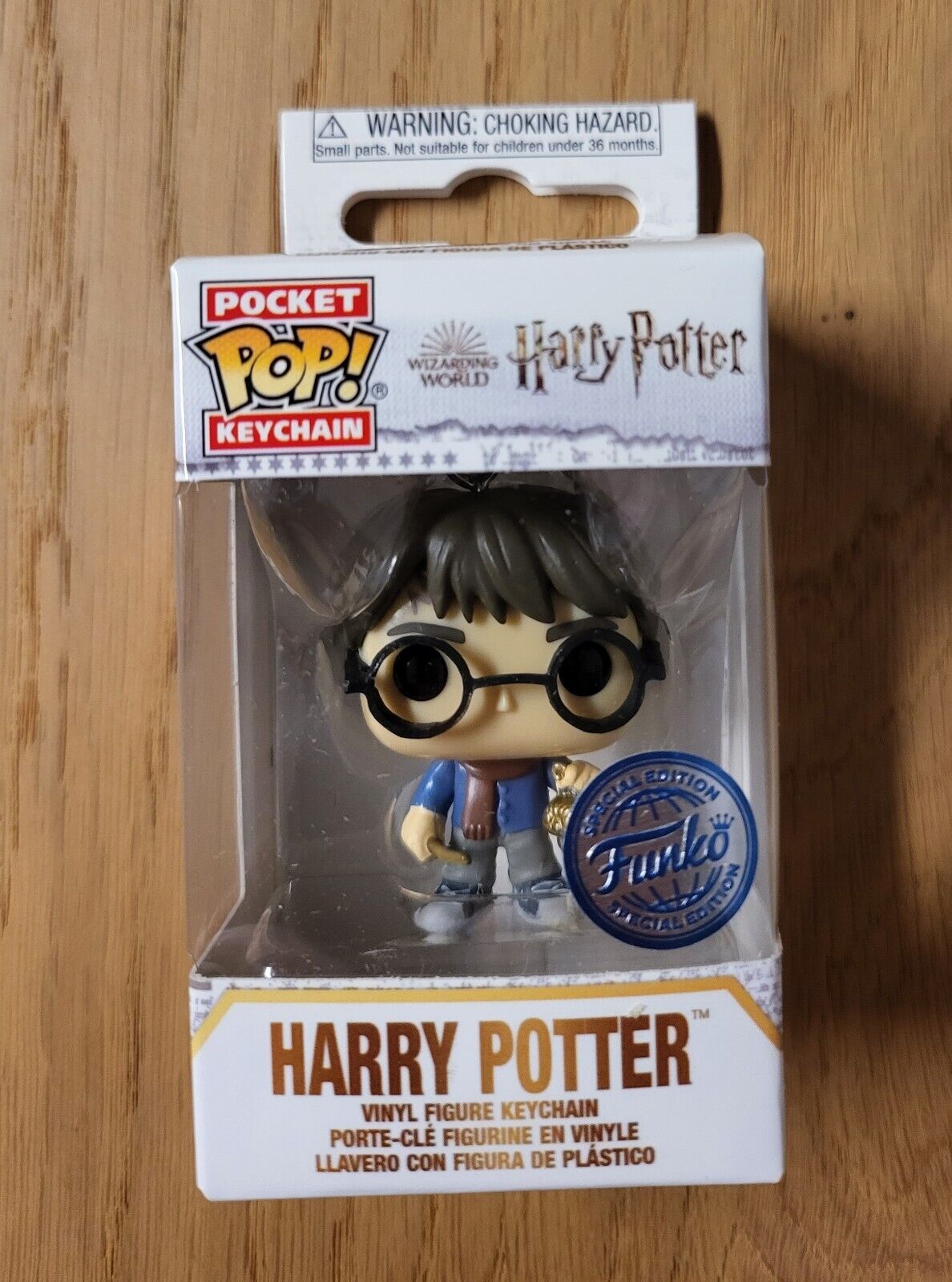 Harry Potter POP Schlüsselanhänger Sonderedition 3fach: Harry / Hermine /Hagrid NEU & OVP