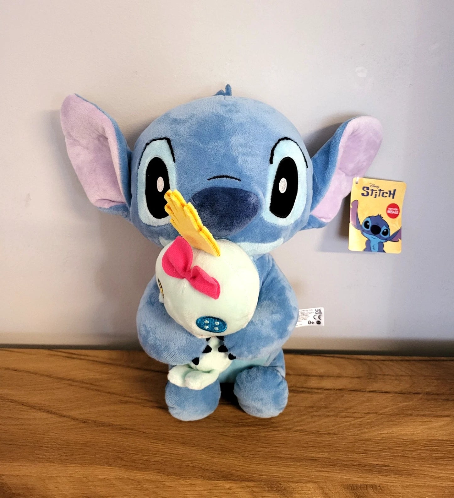 Disney Stitch mit Scrump Schrulle Plüsch Merch Stofftier Plüschtier Kuscheltier NEU
