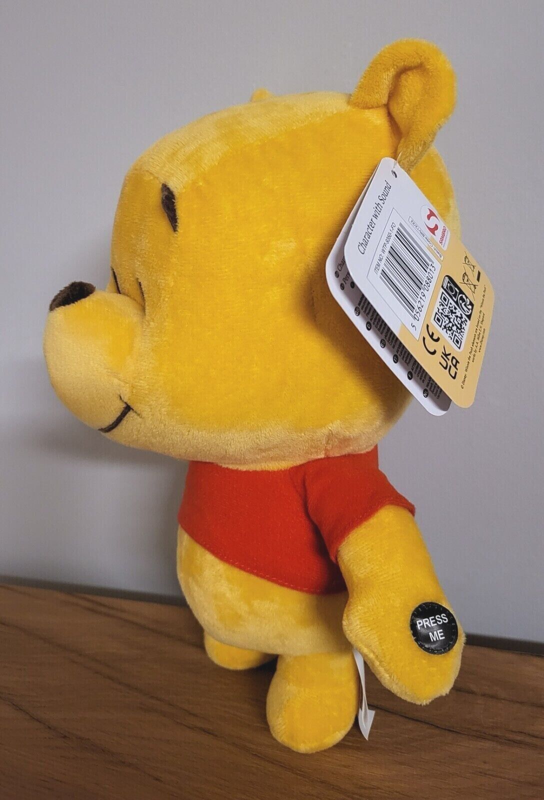Disney Plüsch Stofftier Kuscheltier Winnie Pooh Puuh Tigger mit SOUND 27cm NEU