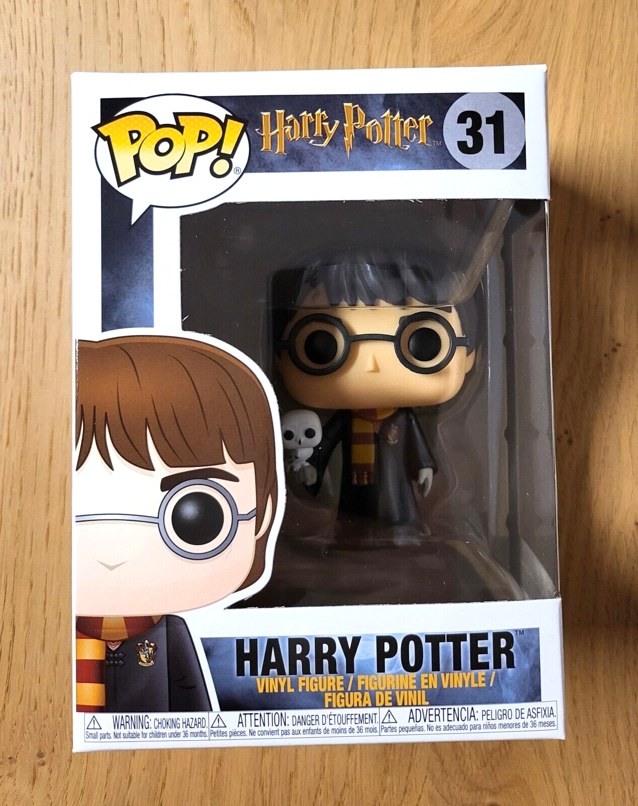 Harry Potter Funko POP! Figur Harry with Hedwig #31 Vinylfigur Sammeln NEU & OVP