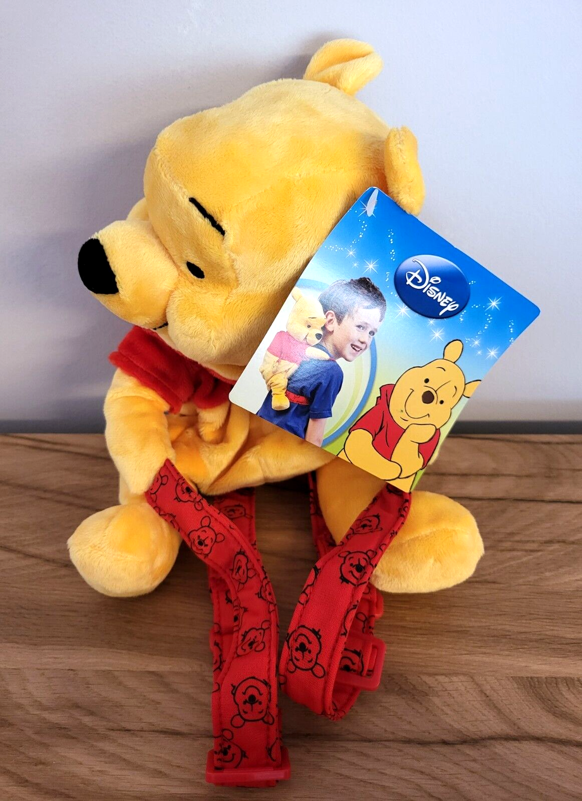 Plüschtier Winnie Puuh Pooh Disney Rucksack Spielzeug Stoff-Kuscheltier 38cm NEU