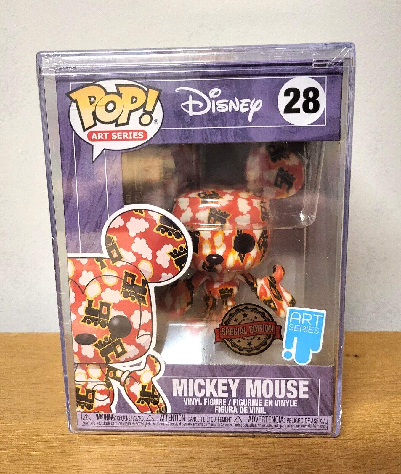POP! Disney Mickey Mouse #28 - Sonderedition Art Series Funko inkl. Hardcase NEU & OVP