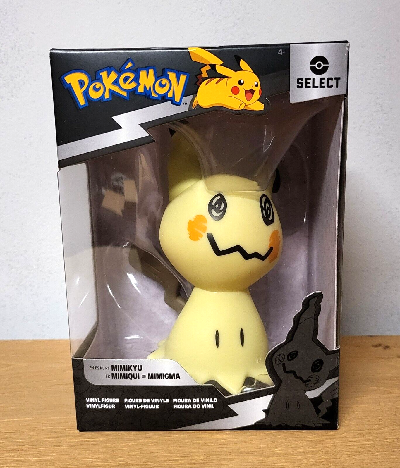 Pokemon Mimigma/Mimikyu Vinyl Figur (10cm) Kanto Sammelfigur NEU & OVP