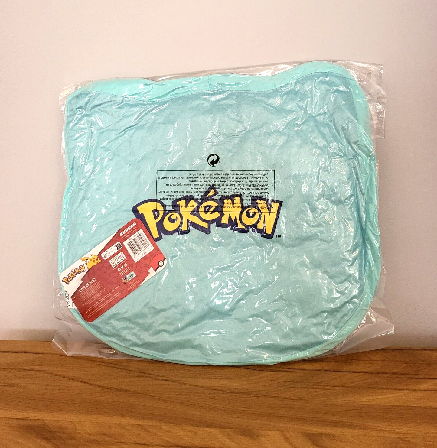 Pokemon Plüsch Bisasam 3D Kissen Starter Spielzeug Kinder Deko 40cm Pikachu NEU
