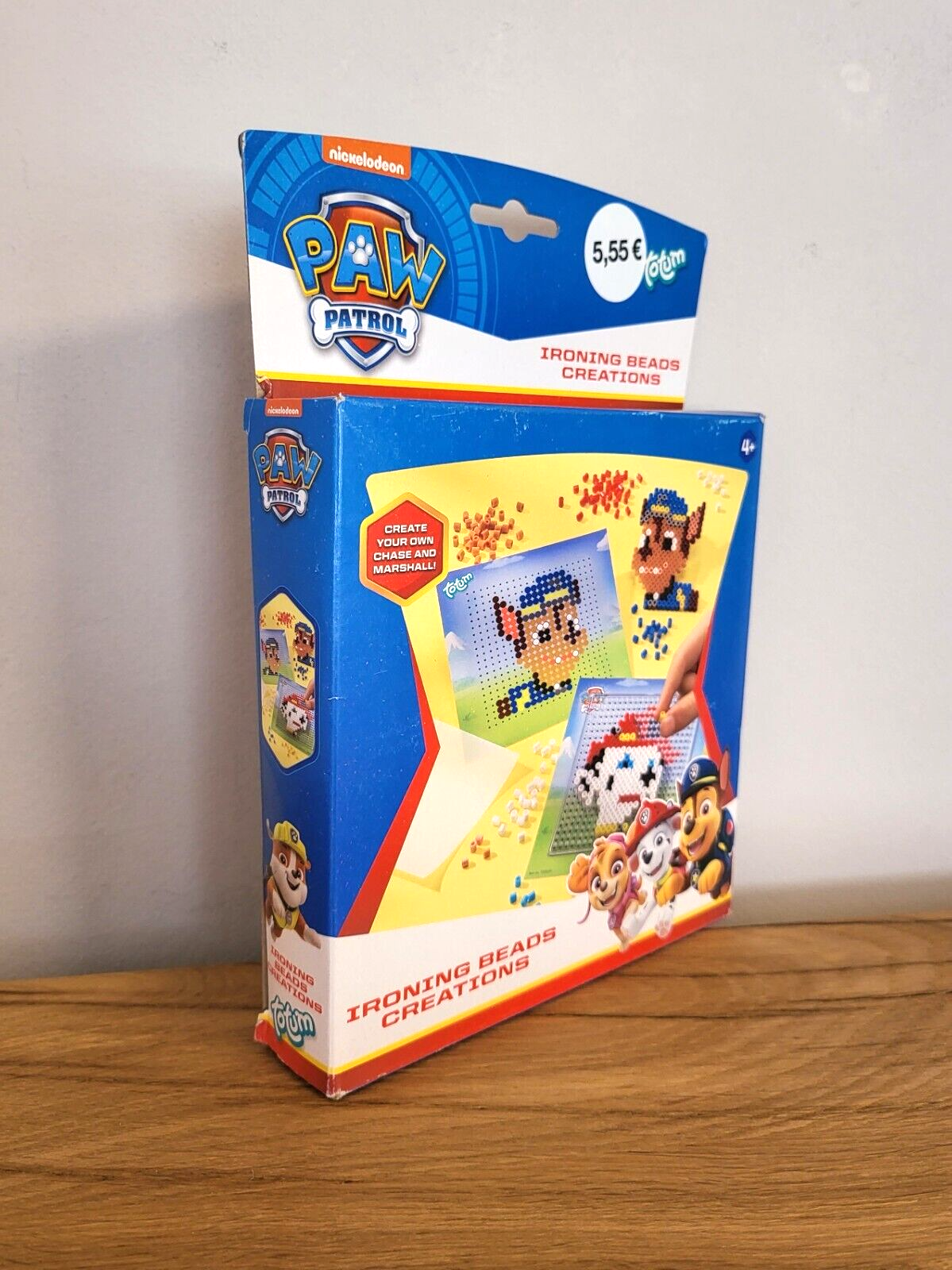 Paw Patrol Spin Master Bügelperlen Kinder Geschenk Basteln Set Spiel Chase NEU