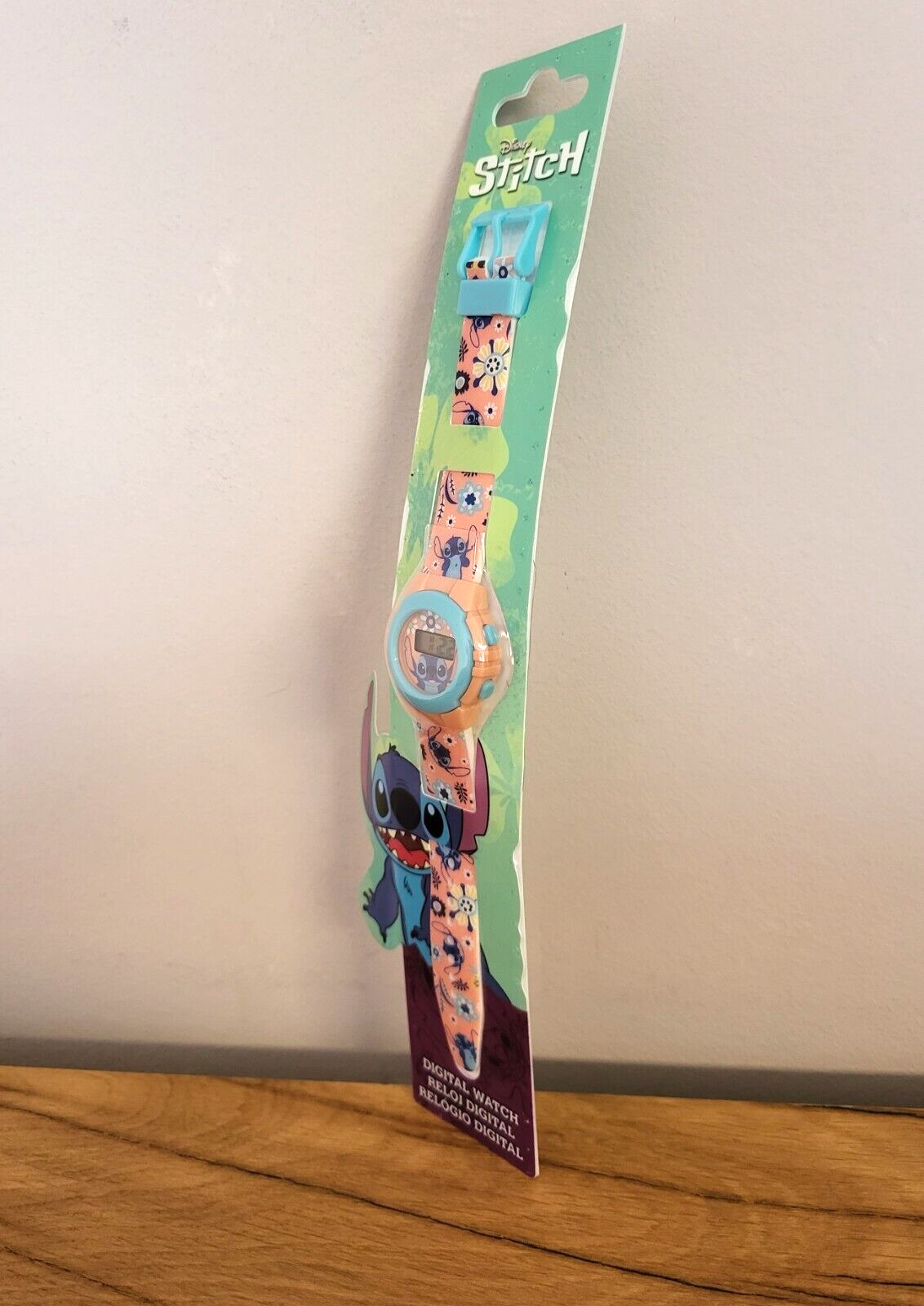 Disney Lilo & Stitch Kinderuhr Digitaluhr schlanke Armbanduhr Uhr Spiel NEU&OVP