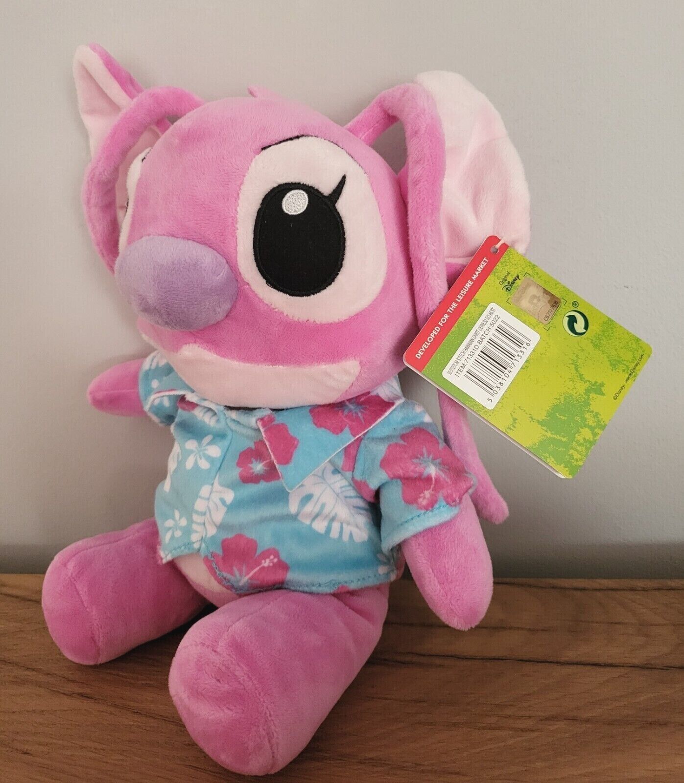 Disney Plüsch Stitch Stofftier Kuscheltier Lilo & Stitch Engel Leroy mit Hawaii Hemd Auswahl NEU