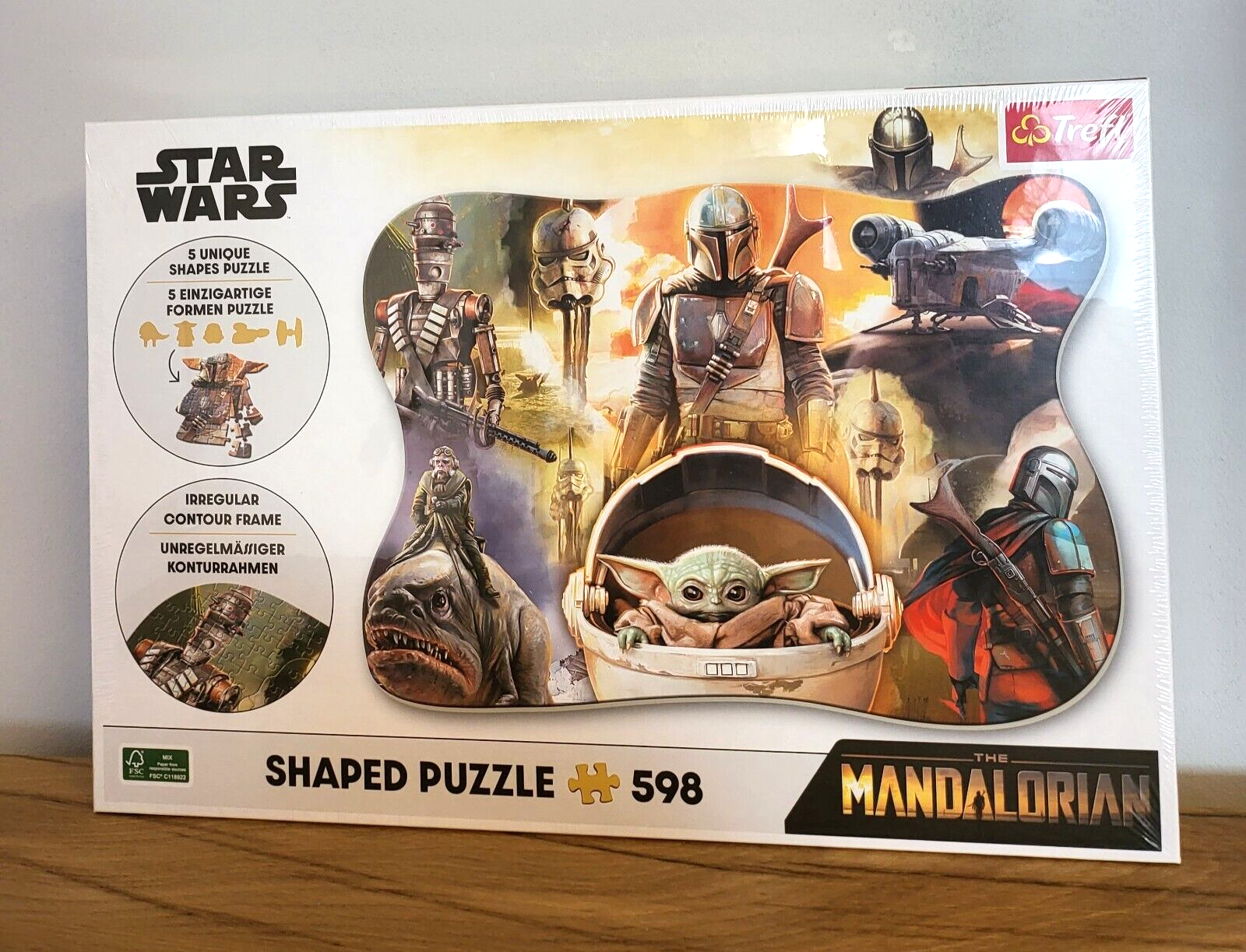Trefl: Star Wars Mandalorian 4 az 1-ben puzzle - 35, 48, 54, 70 darabos - JátékNet.hu Trefl: Star Wars Mandalorian 4 az 1-ben puzzle - 35, 48, 54, 70 darabos - JátékNet.hu