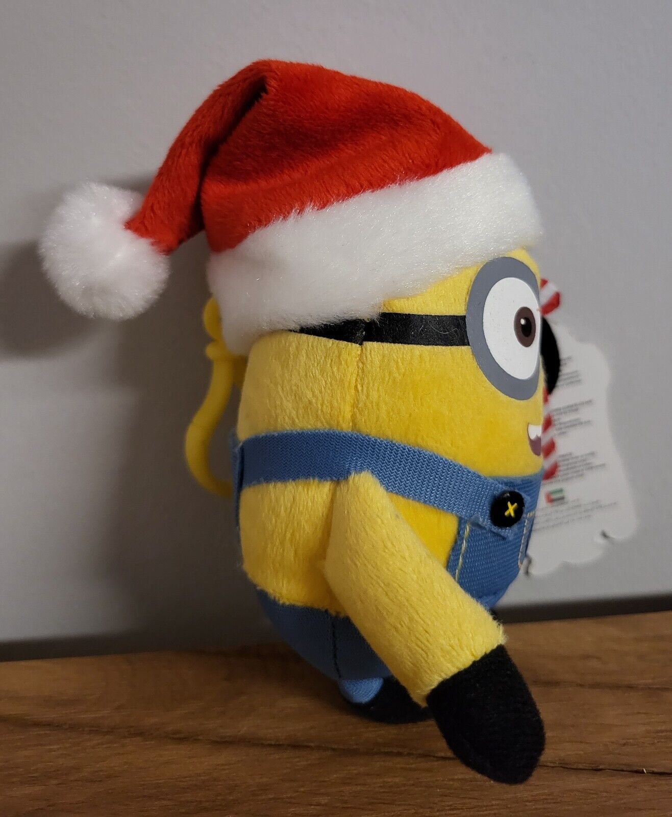 Minions Weihnachtsminion X-Mas 3fach sortiert Kevin/ Stuart /Otto Plüsch Bag Clip Schlüsselanhänger 13cm