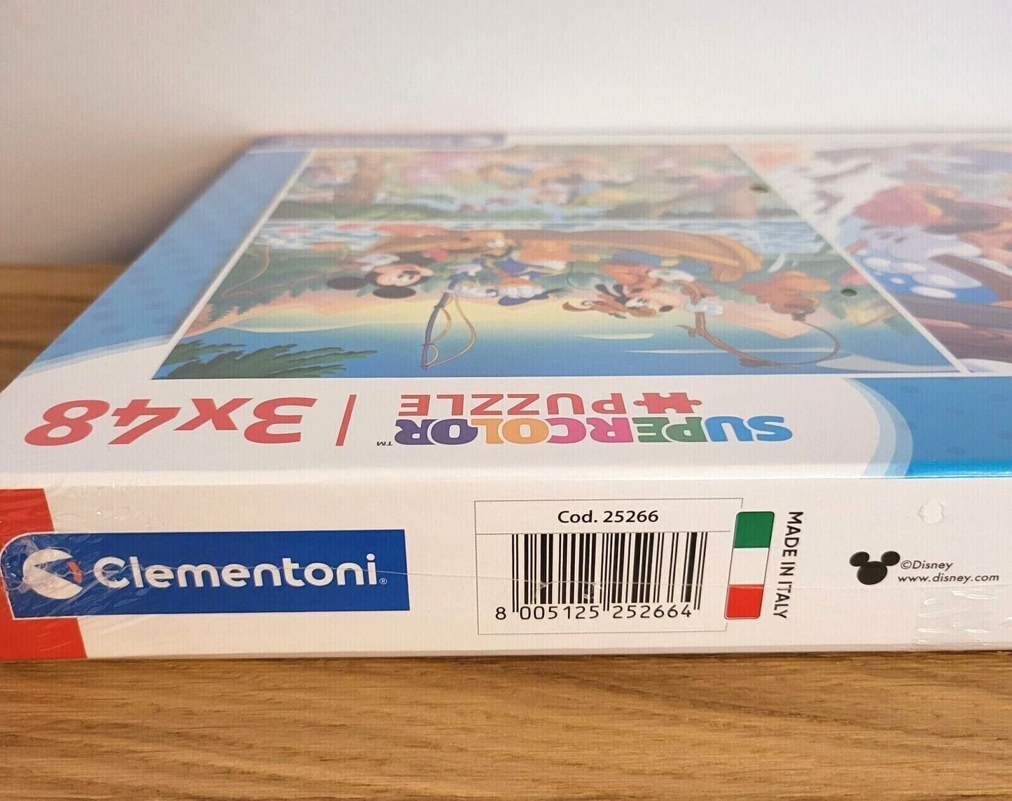 Puzzle Mickey Maus Disney Clementoni Supercolor Kinder 3x48 Teile 4+ NEU & OVP