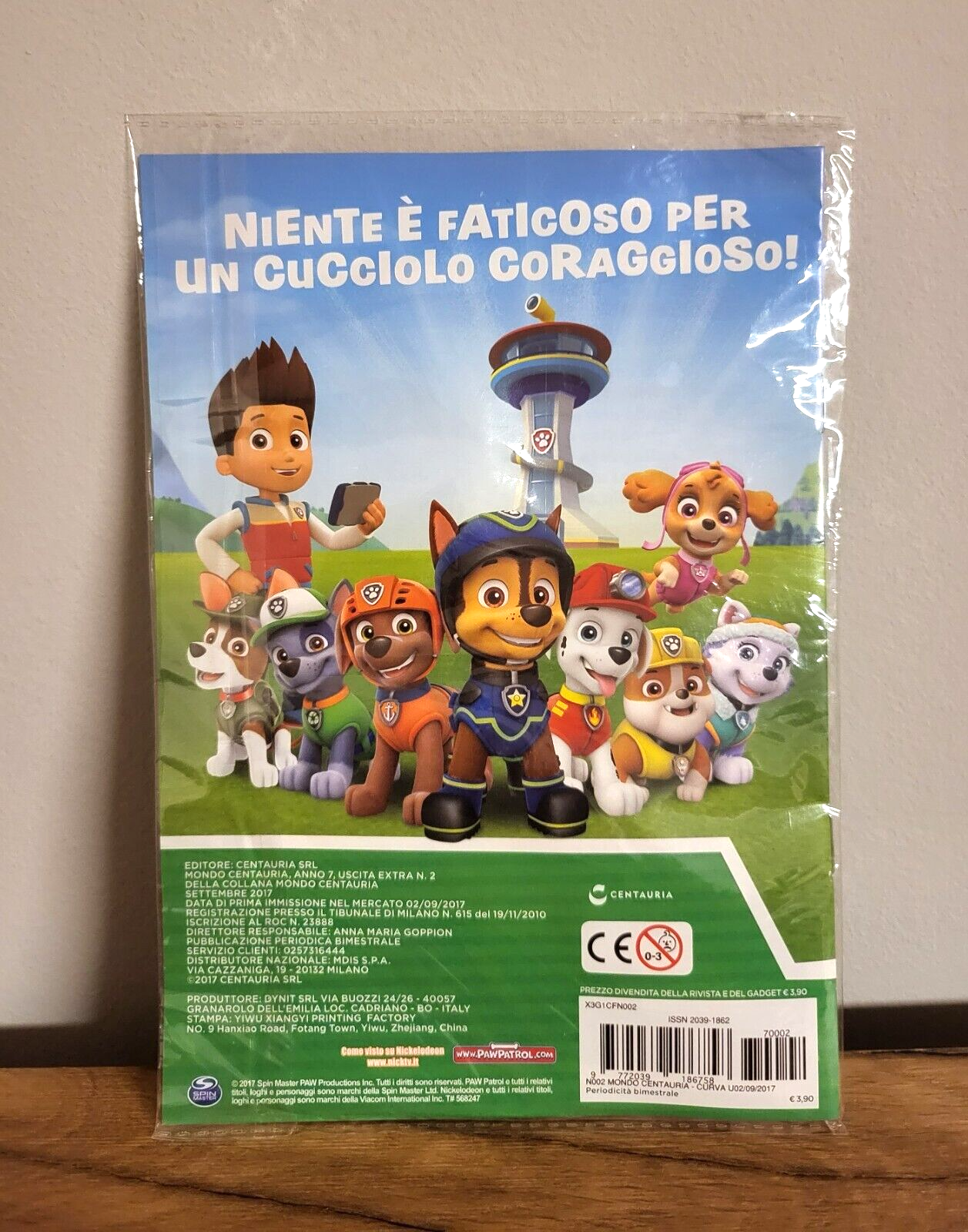 Fidgetspinner Paw Patrol Spinner 7 cm verschiedene Farben Auswahl zufällig NEU & OVP