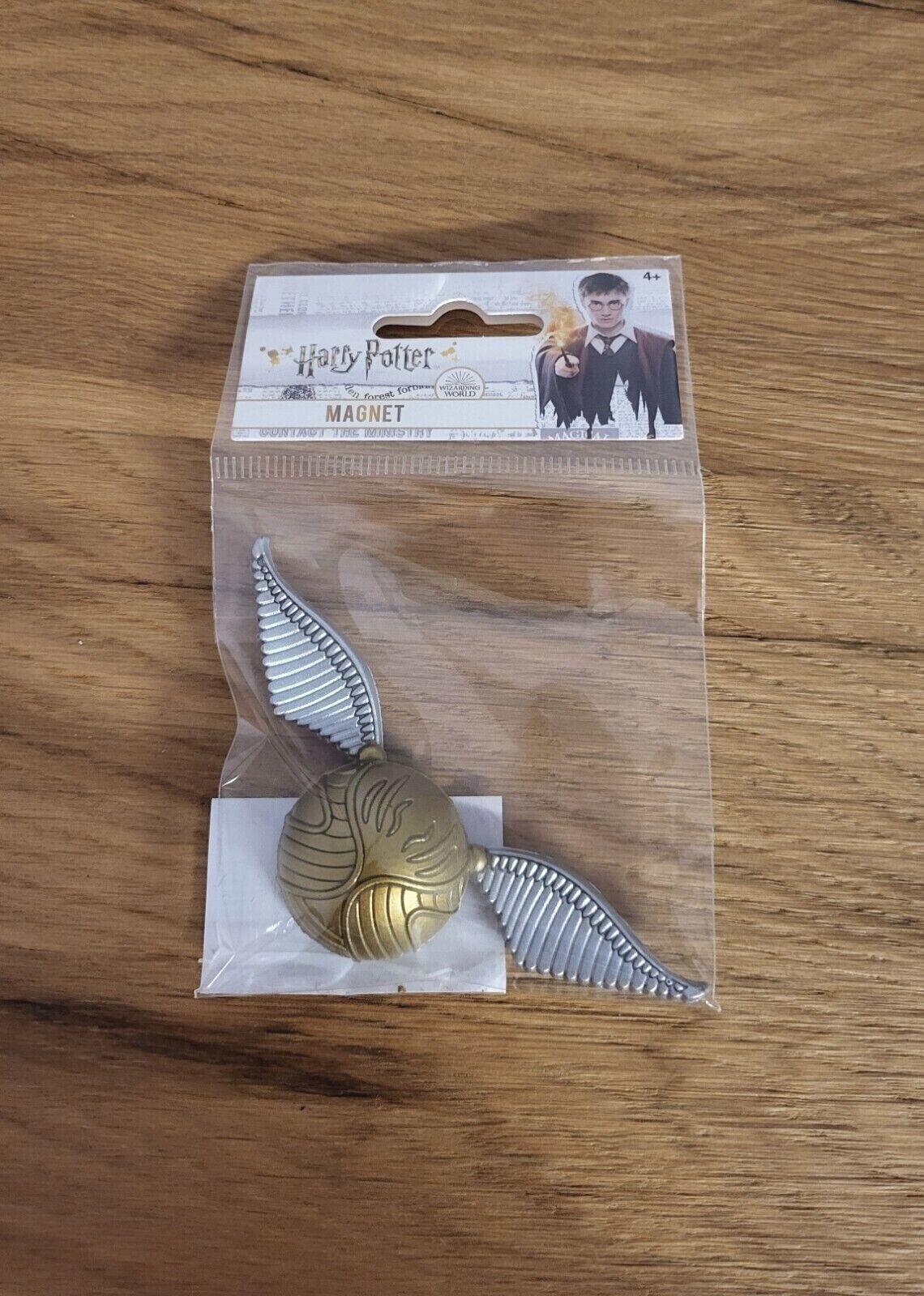 Harry Potter Relief Magnet Golden Snitch Lizenzprodukt PVC