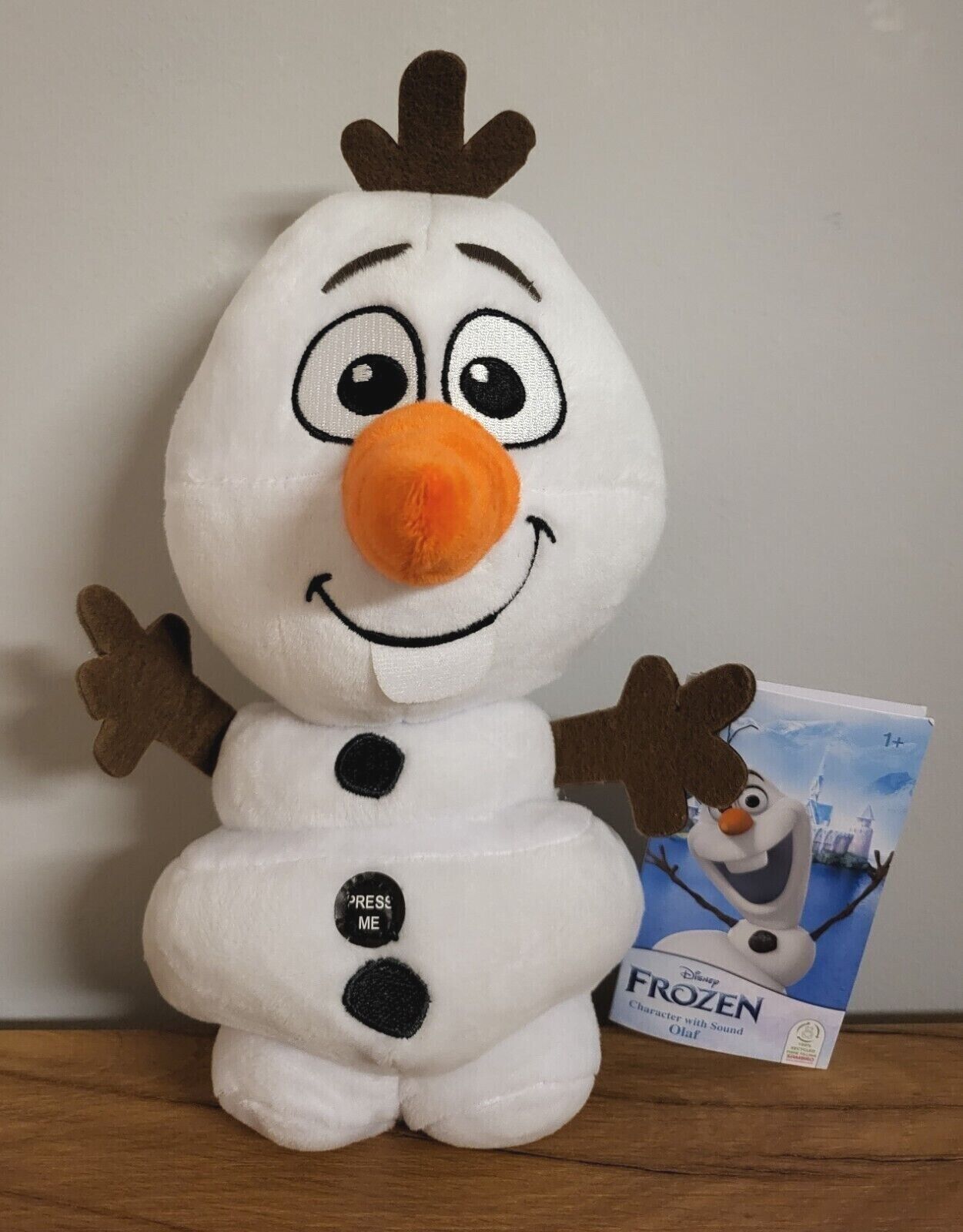 Disney Plüsch Stofftier Kuscheltier Frozen Anna Elsa Olaf mit SOUND 25/29cm sortiert NEU
