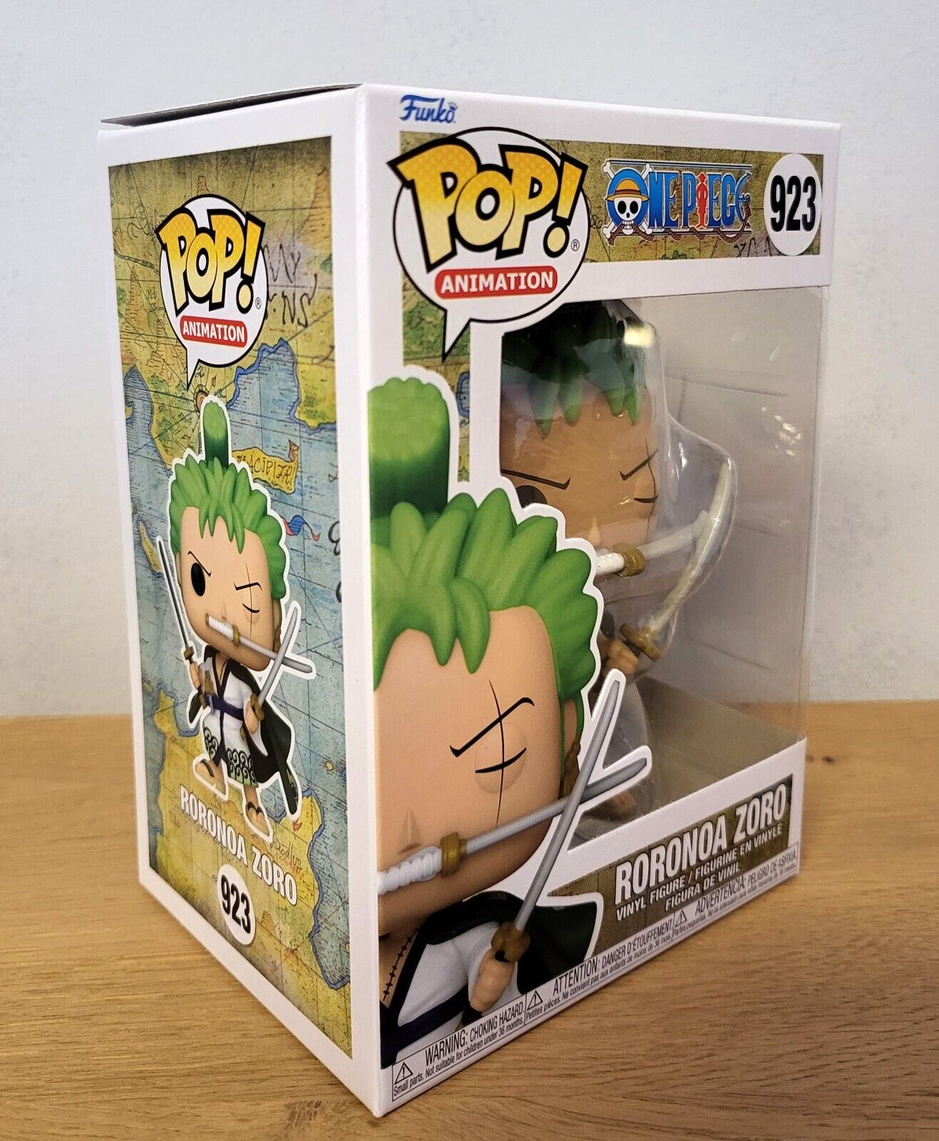 One Piece Zoro POP! Roronoa Zoro Vinyl Figur NEU & OVP # 923 ca. 13cm Funko