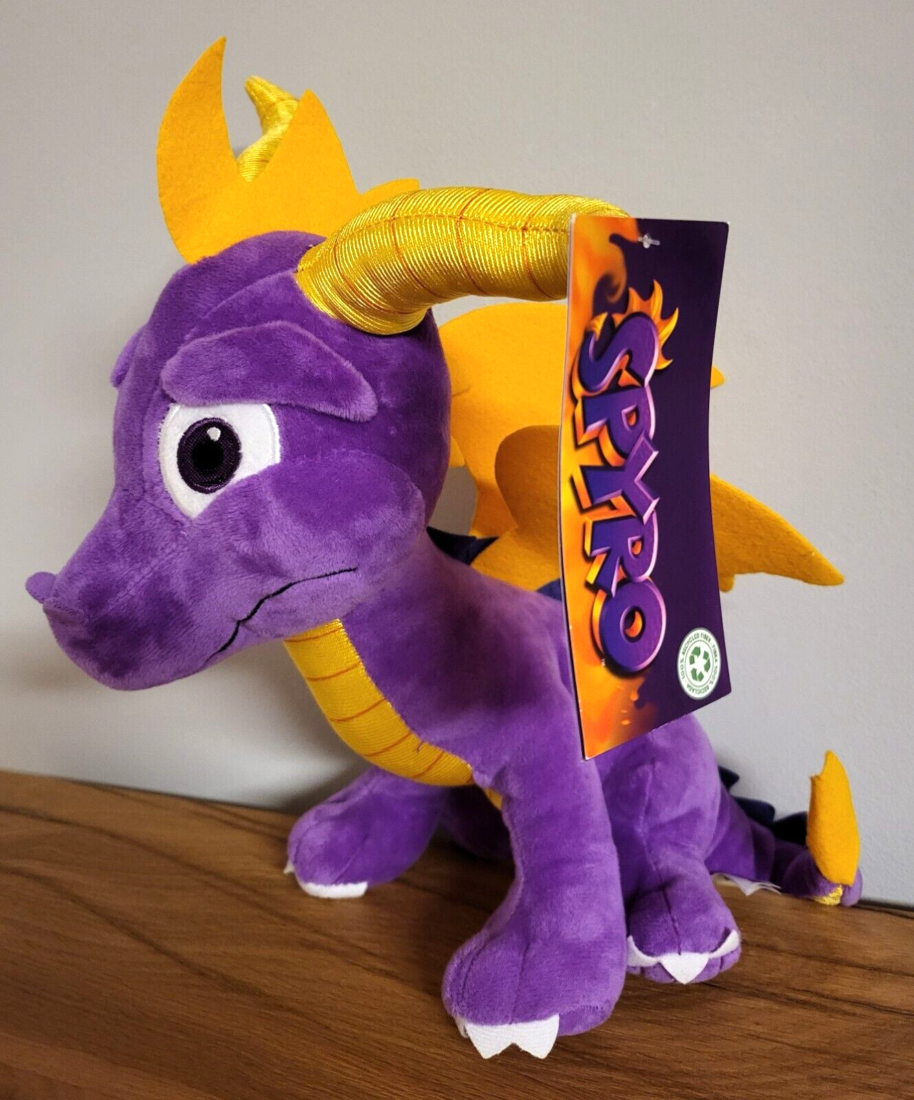 Plüschtier Kuscheltier Spyro der Drache Plüsch Dragon Stofftier ca. 32x30cm NEU