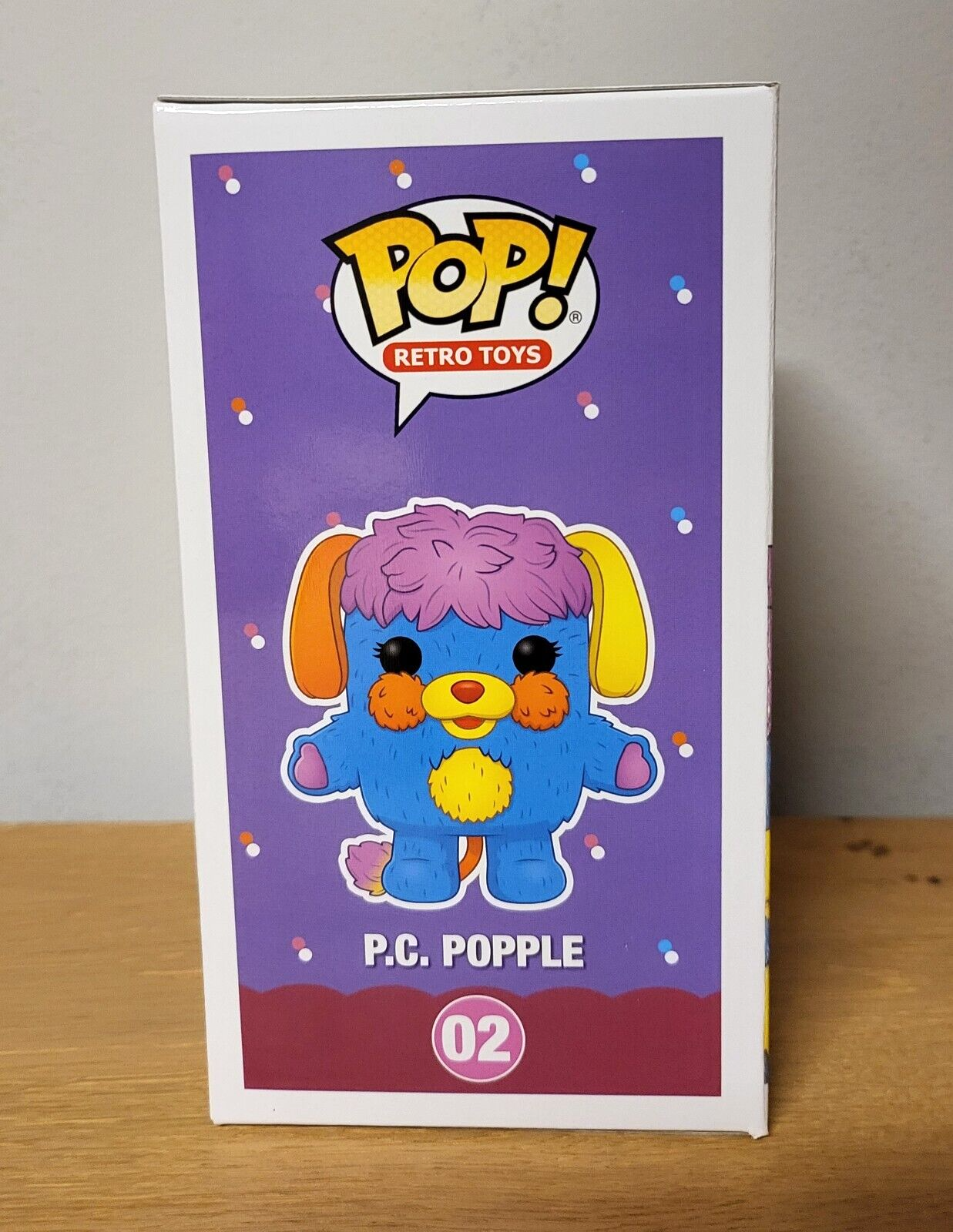POP! Retro Toys Popples#02 P.C.Popple Special/Sonderedition Funko Vinylfigul NEU