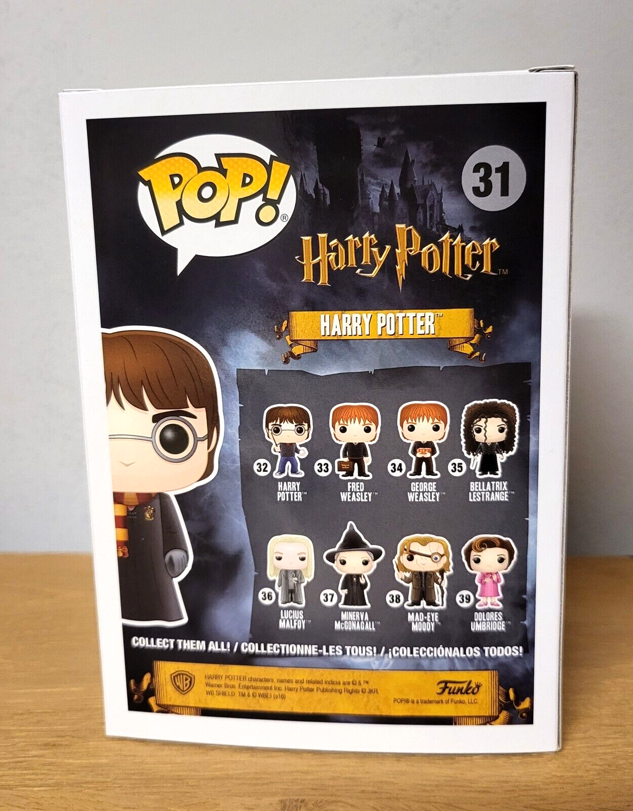 Harry Potter Funko POP! Figur Harry with Hedwig #31 Vinylfigur Sammeln NEU & OVP