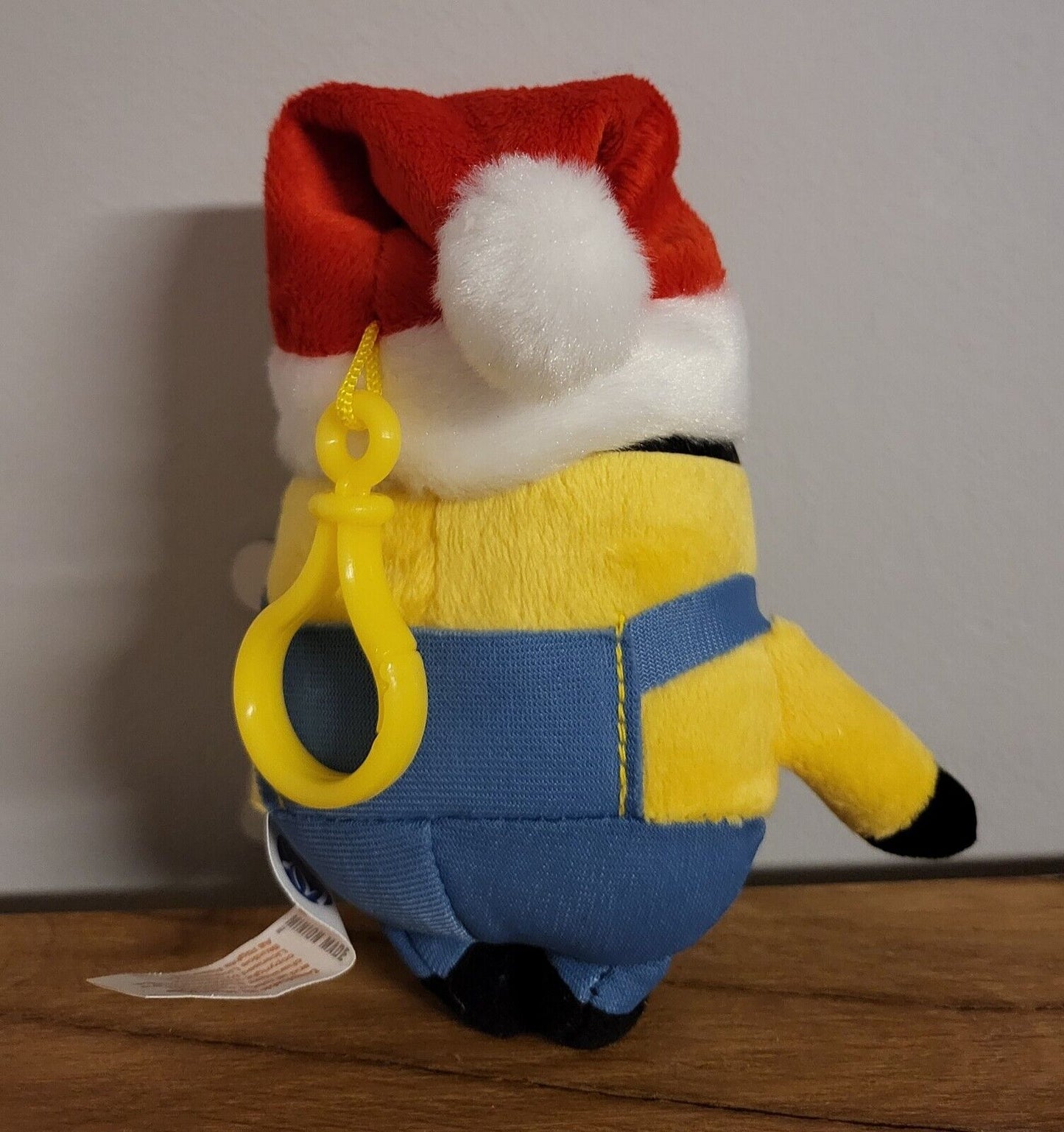 Minions Weihnachtsminion X-Mas 3fach sortiert Kevin/ Stuart /Otto Plüsch Bag Clip Schlüsselanhänger 13cm