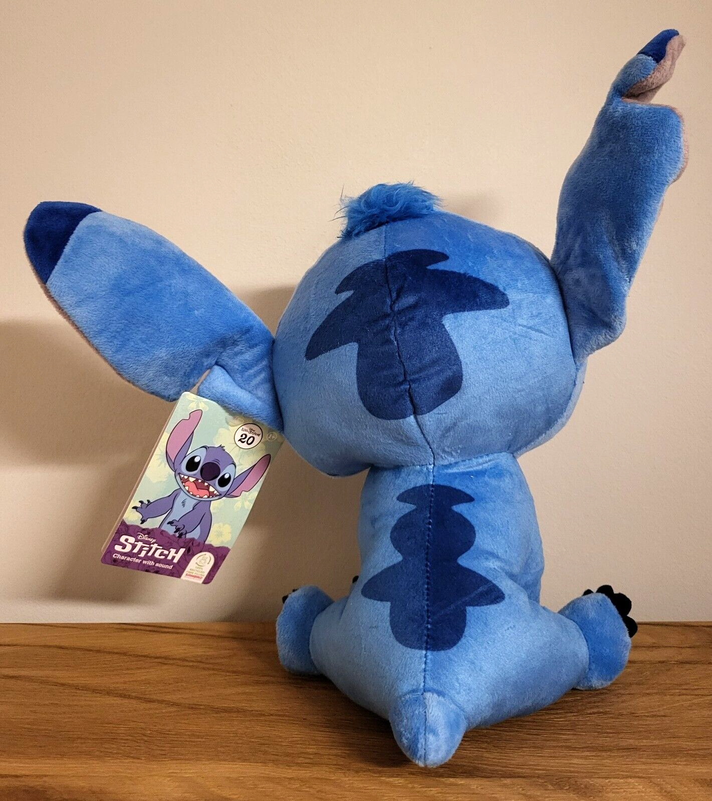 Disney Plüschtier Stofftier Lilo & Stitch Kuscheltier Stitch ca. 30cm mit SOUND/TON NEU