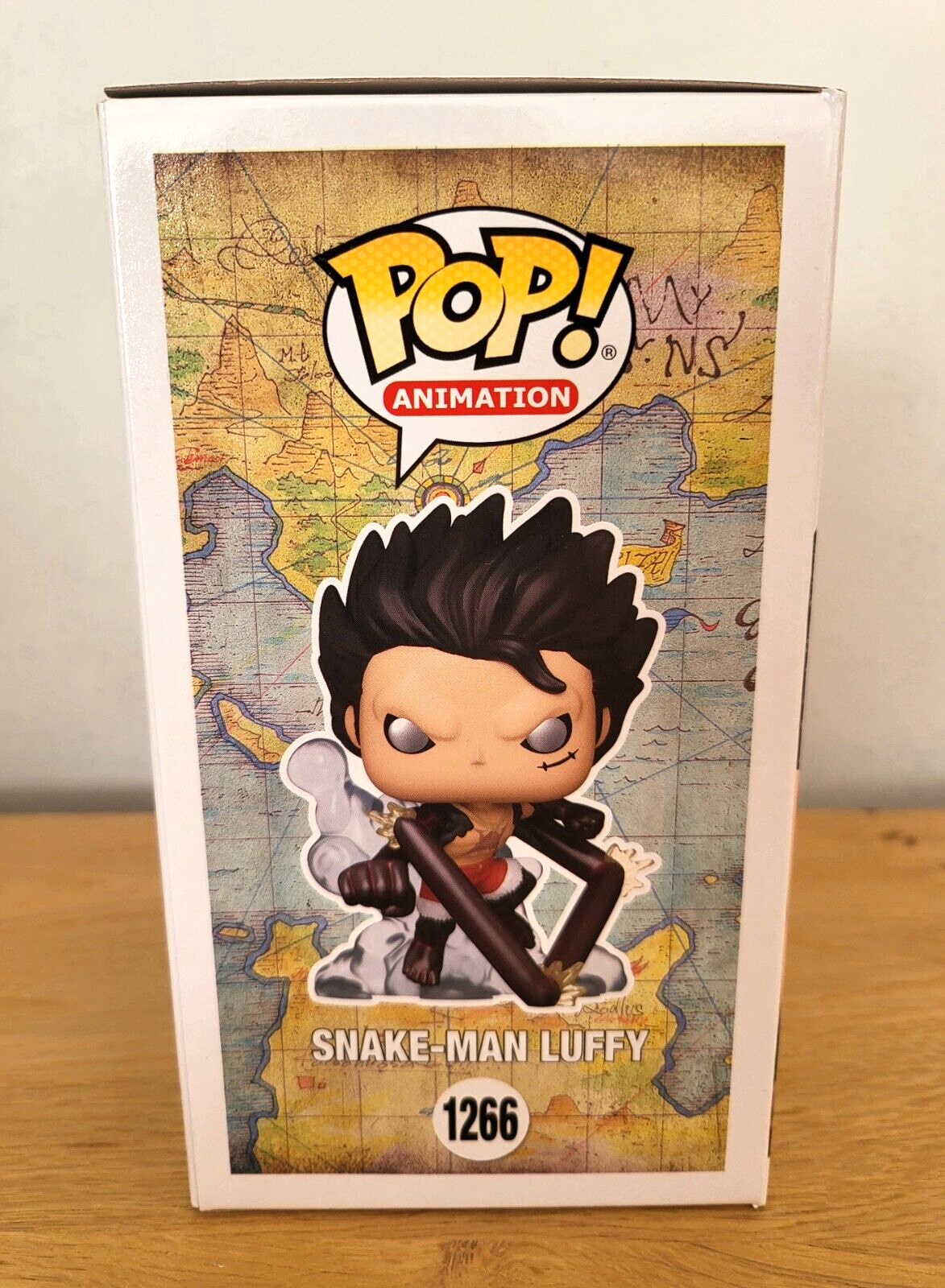 One Piece POP Luffy Snake-Man Vinyl Figur NEU &OVP #1266 ca.13cm Funko Animation